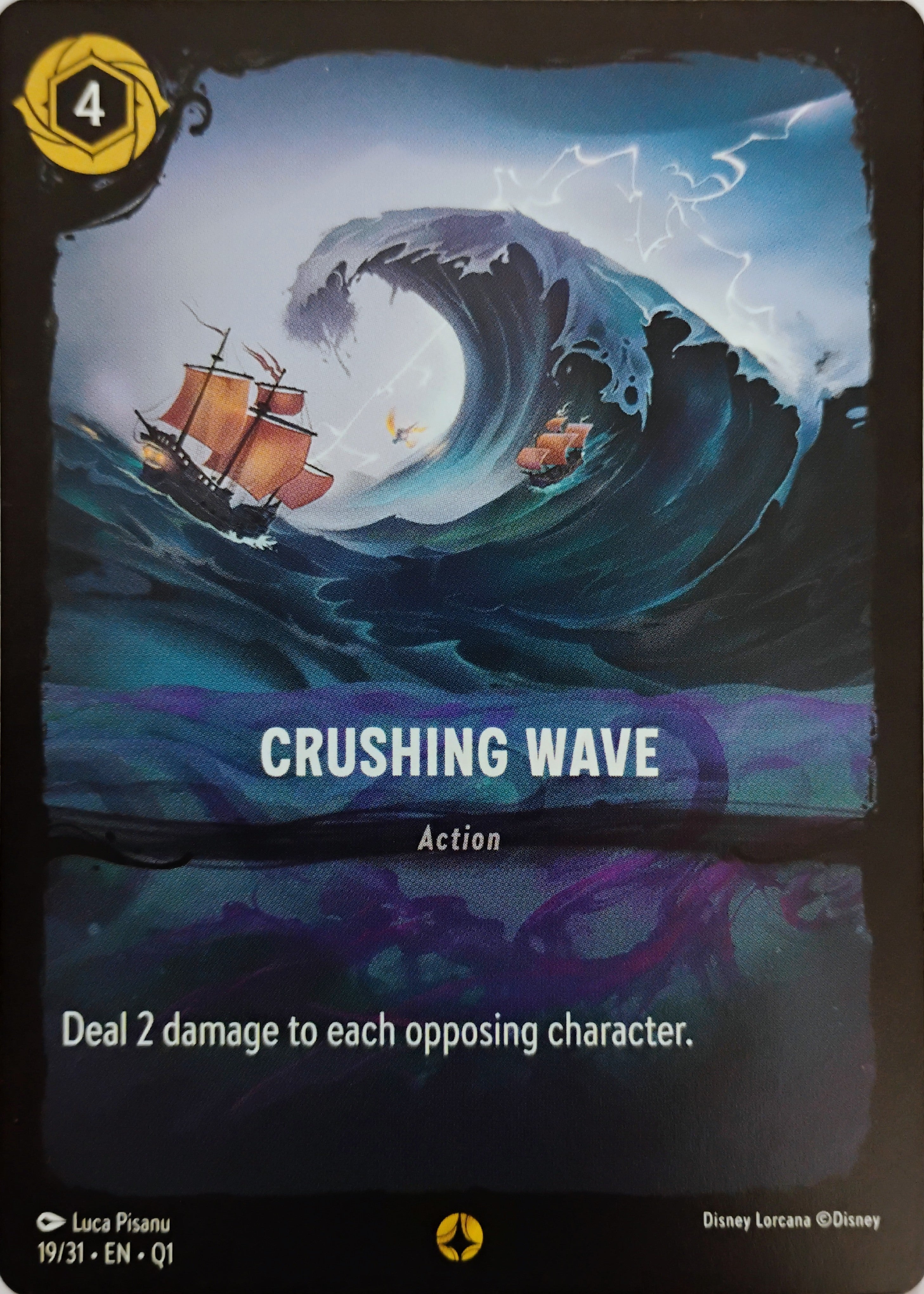 Disney Lorcana Crushing Wave 19/31