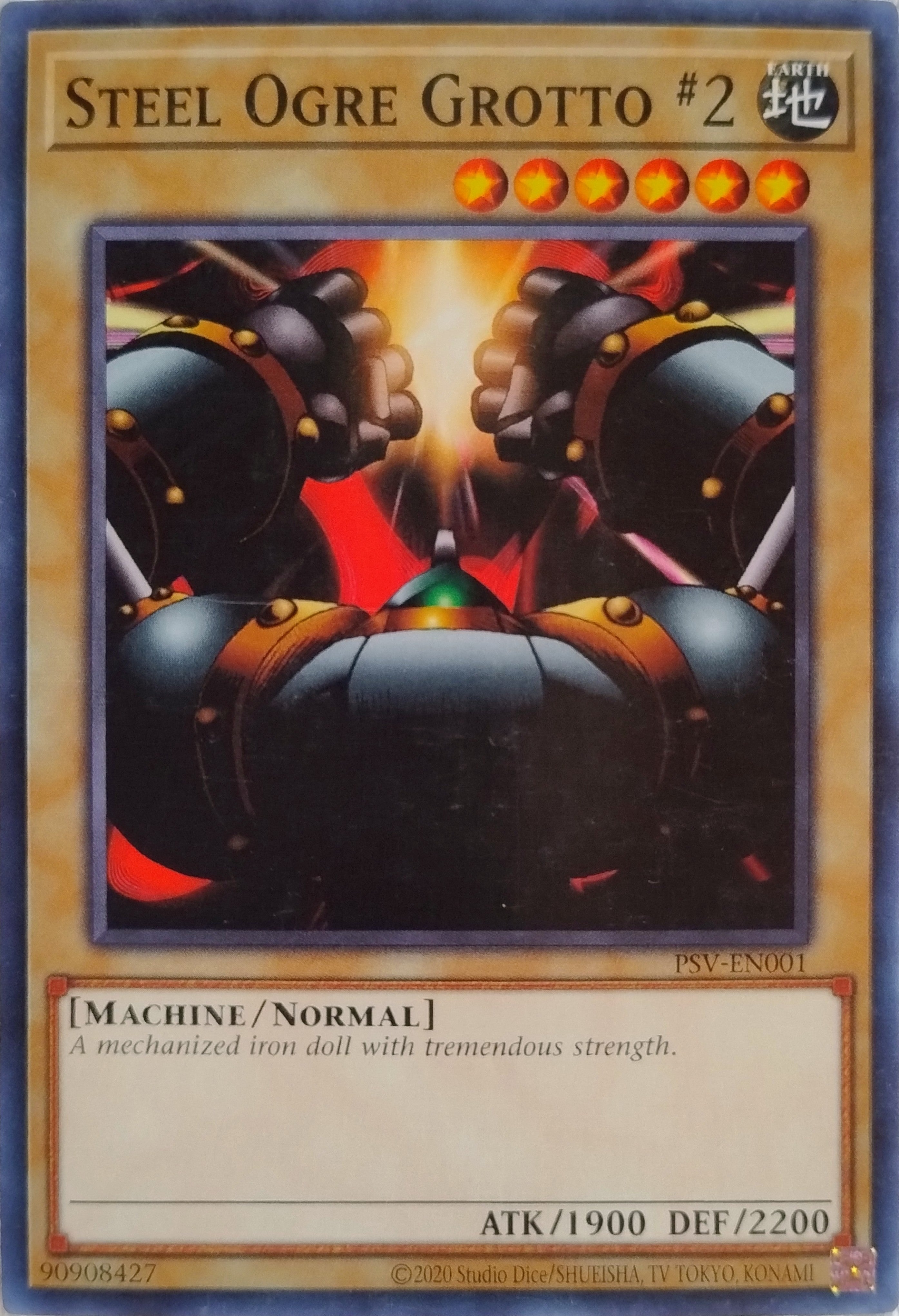 Yugioh! Steel Ogre Grotto #2 Psv-en001