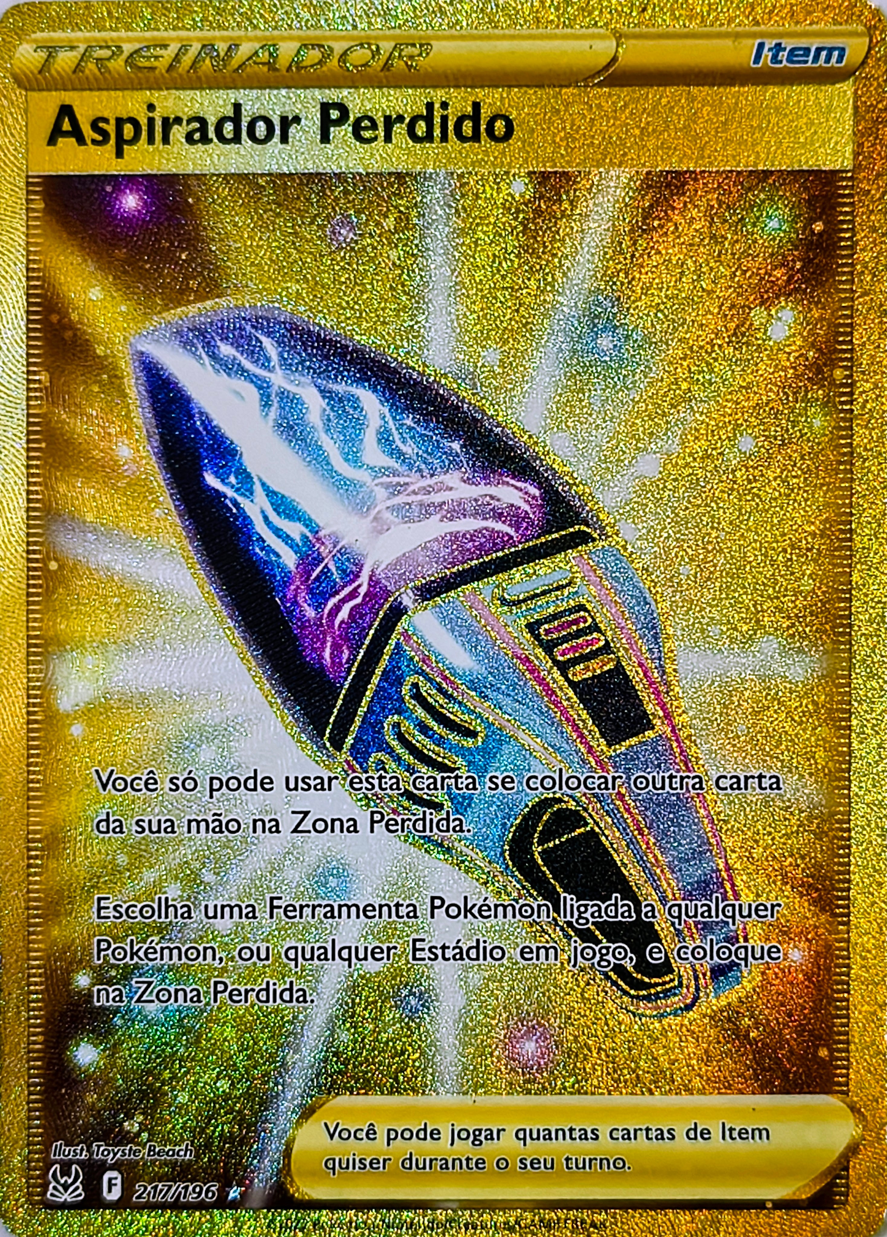 Pokémon tcg Aspirador Perdido 217/196 (Español)