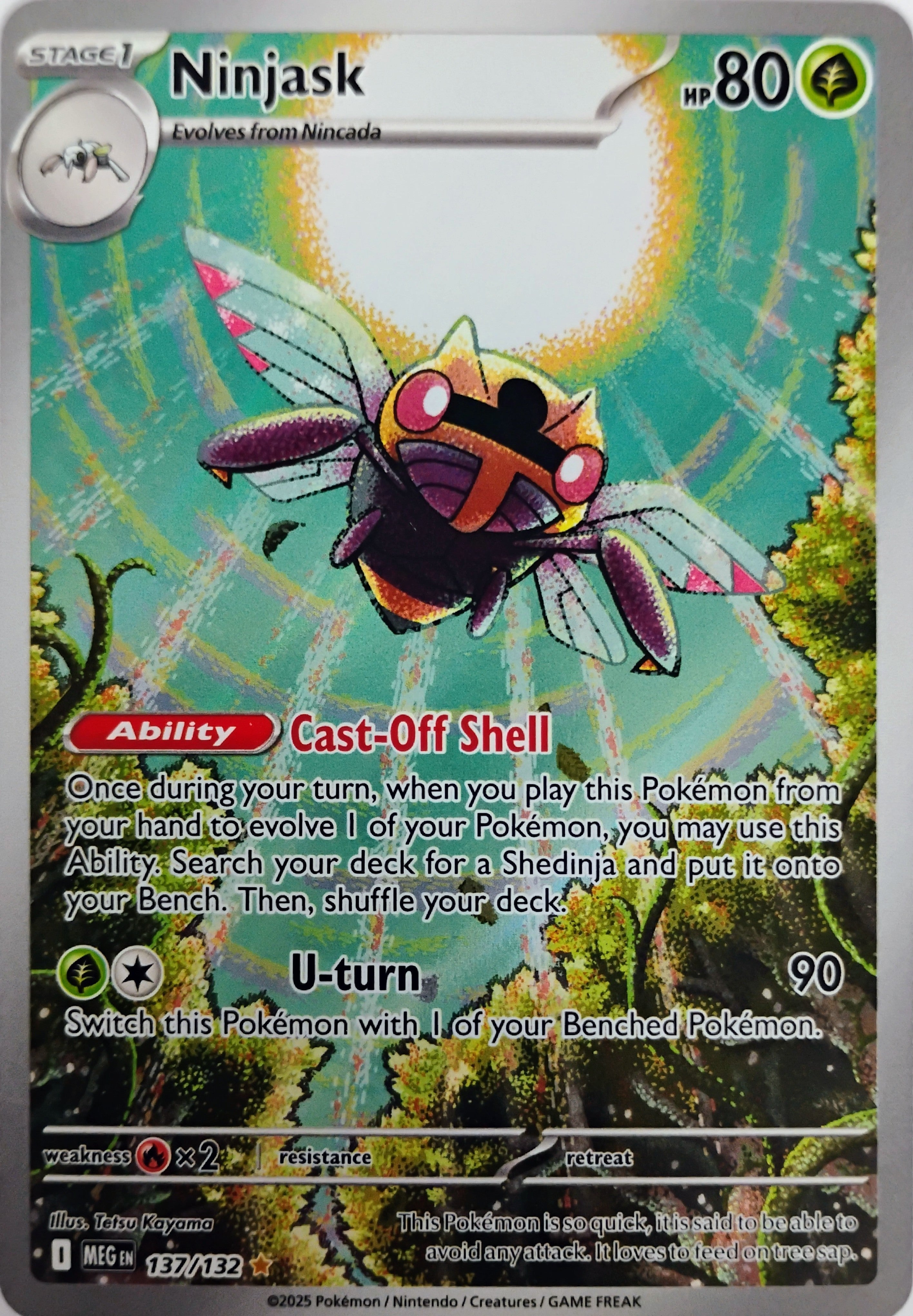 Pokémon tcg Ninjask 137/132