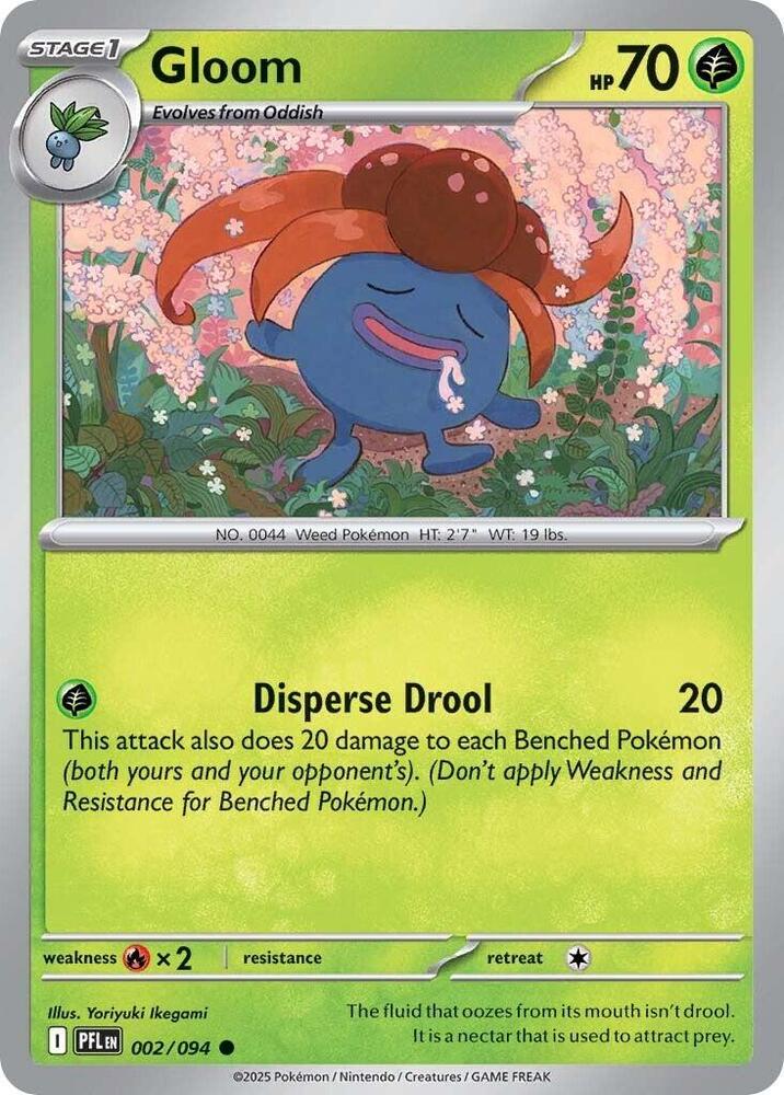 Pokemon Tcg Gloom 002/094