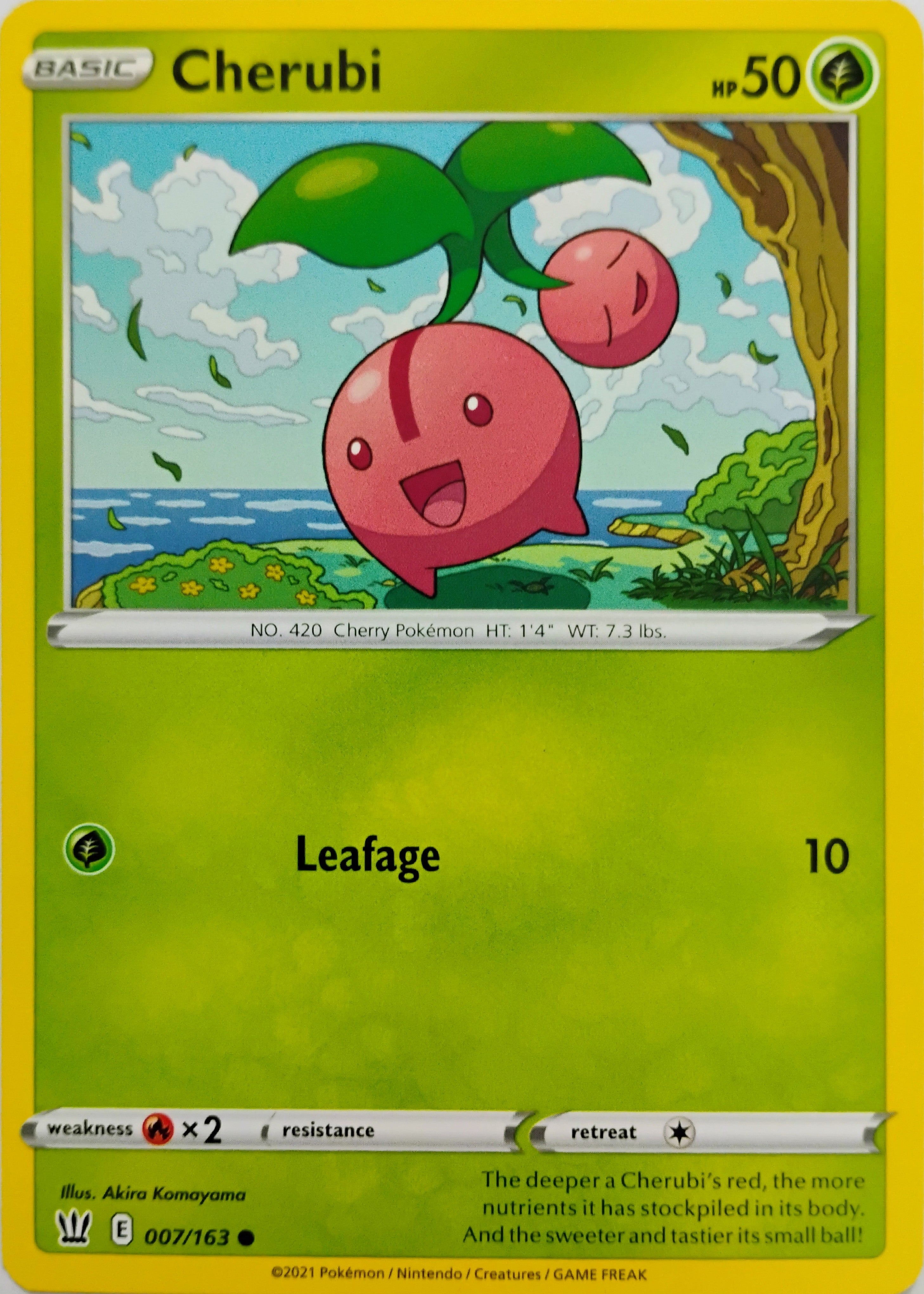 Pokémon tcg Cherubi 007/163