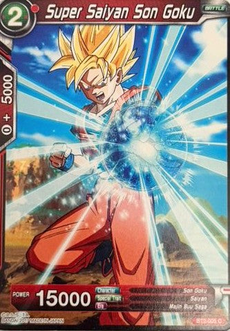 Dragon Ball Tcg Super Saiyan Son Goku Bt2-005