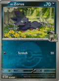 Pokémon tcg N's Zorua 136/217 (Poke Ball)