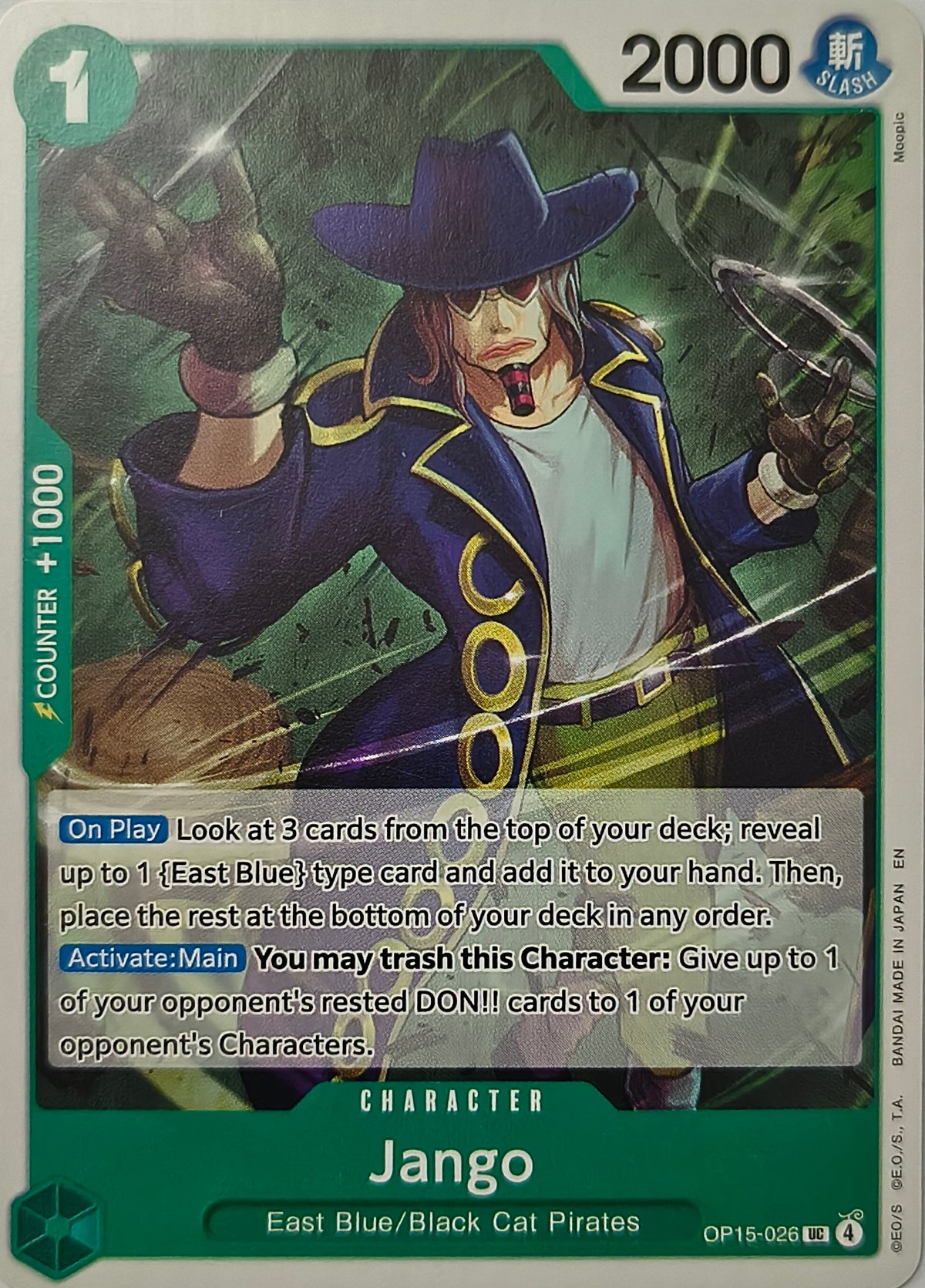 One piece tcg Jango Op15-026
