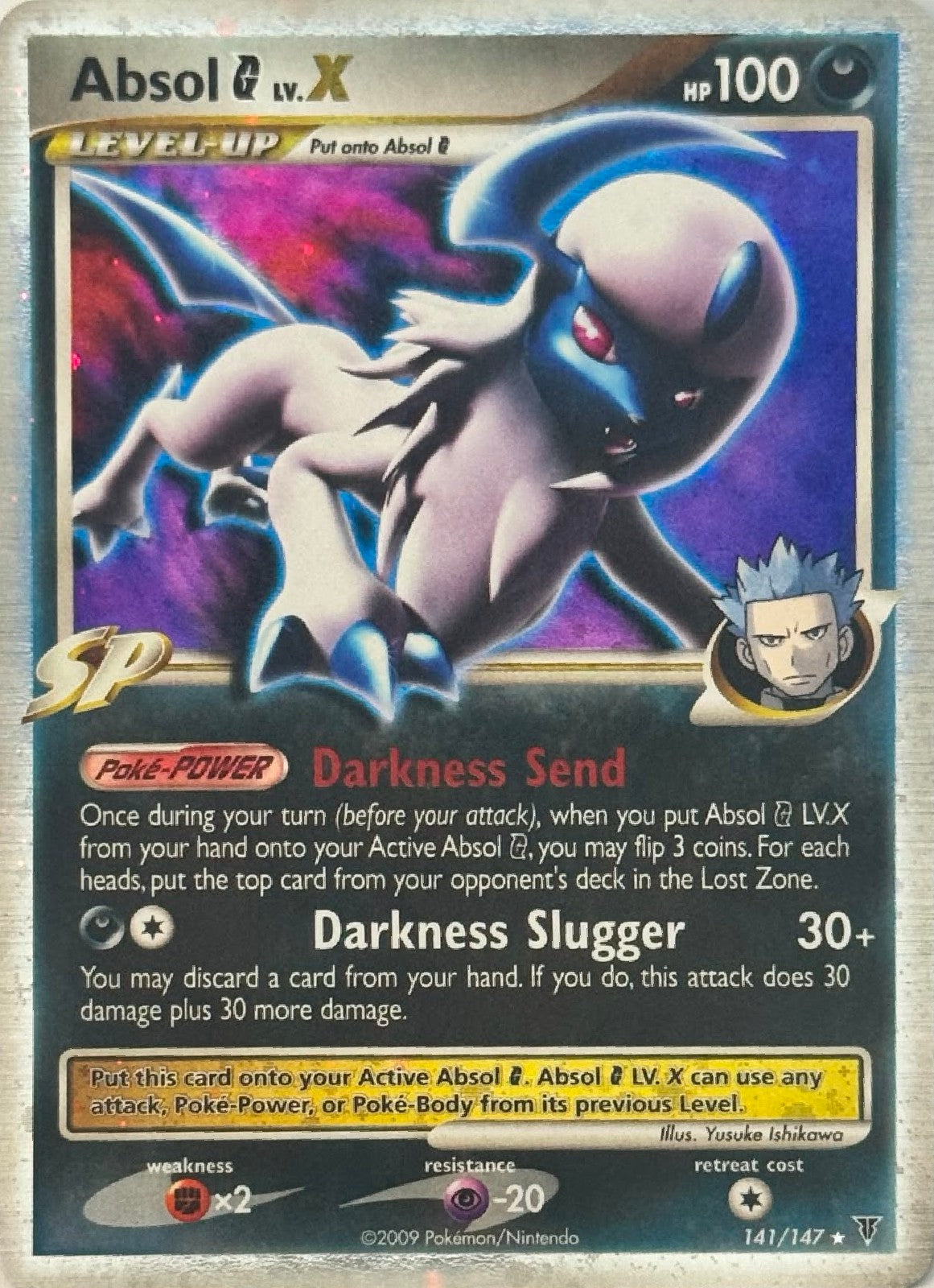 Pokémon Tcg Absol G Lv.X 141/147 Holo