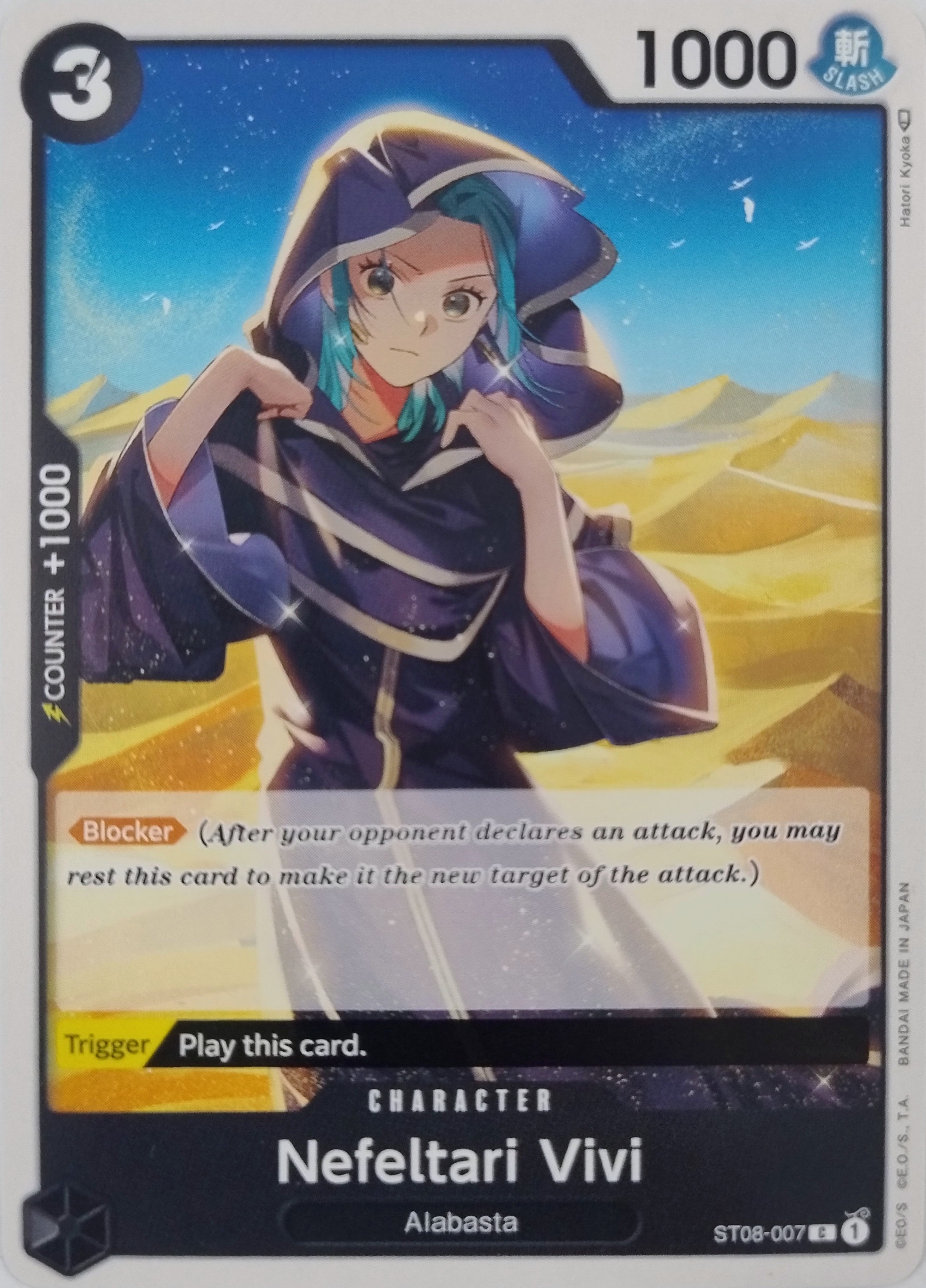 One Piece Tcg Nefeltari Vivi St08-007