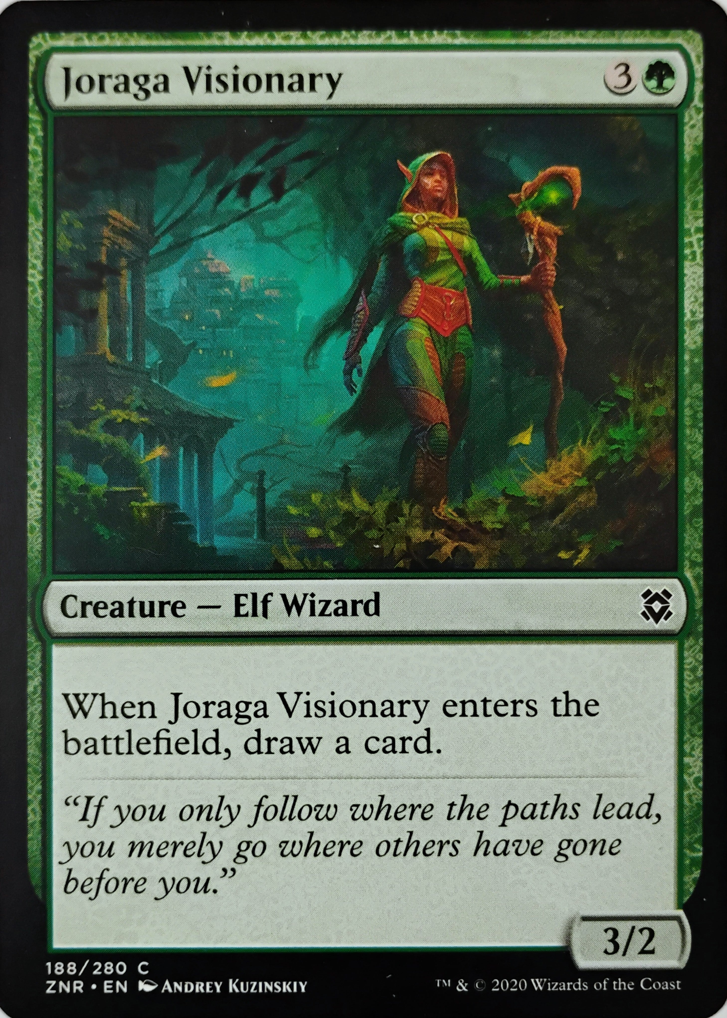 Magic tcg Joraga Visionary 188/280