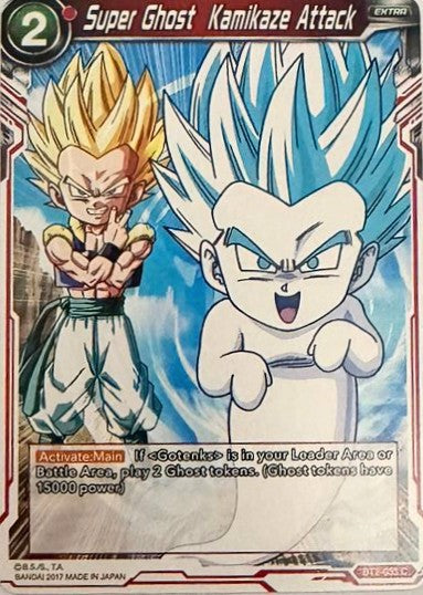 Dragon Ball Tcg Super Ghost Kamikaze Attack Bt2-033