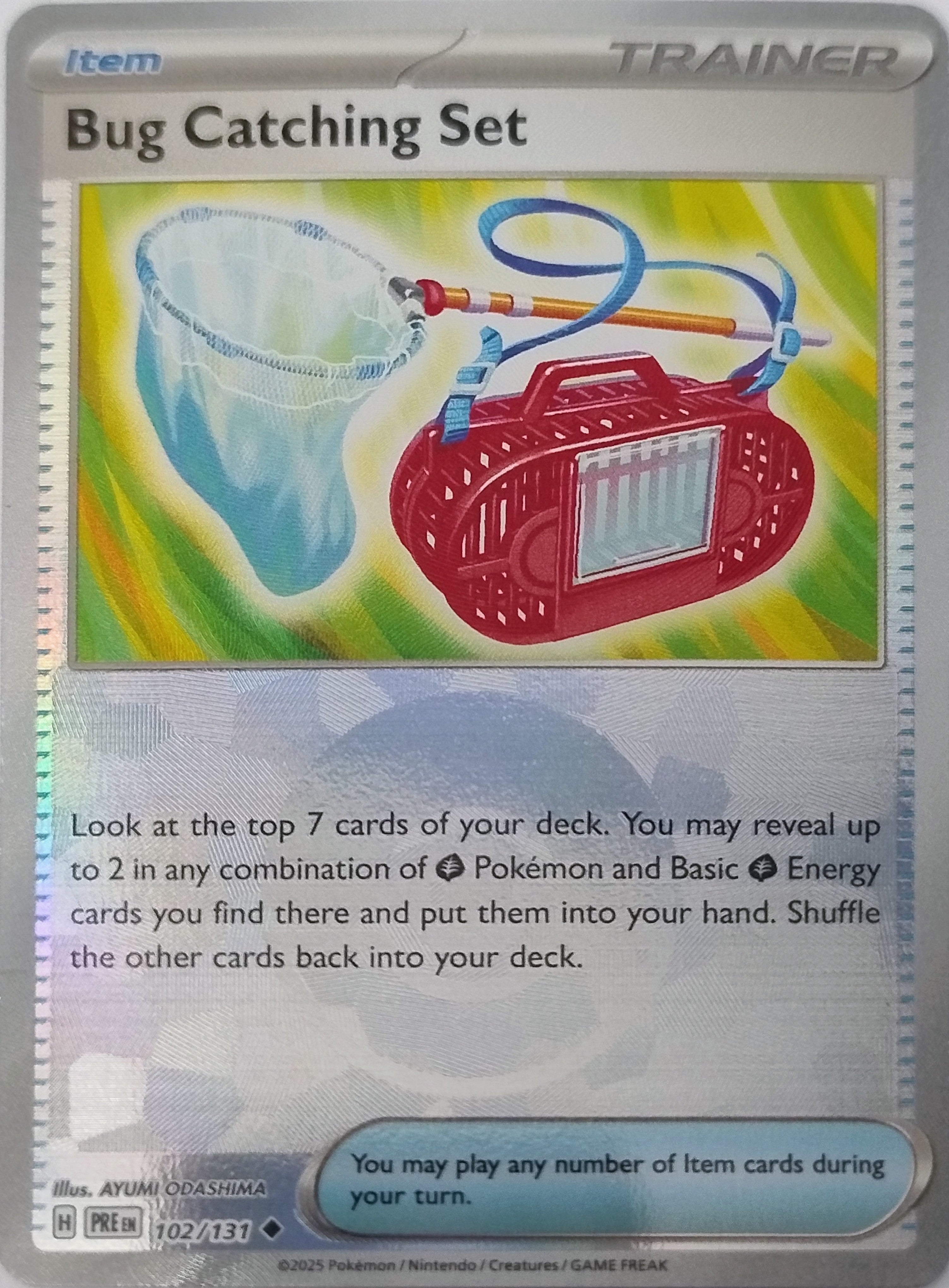 Pokemon Tcg Bug Catching Set 102/131  (Poke Ball)
