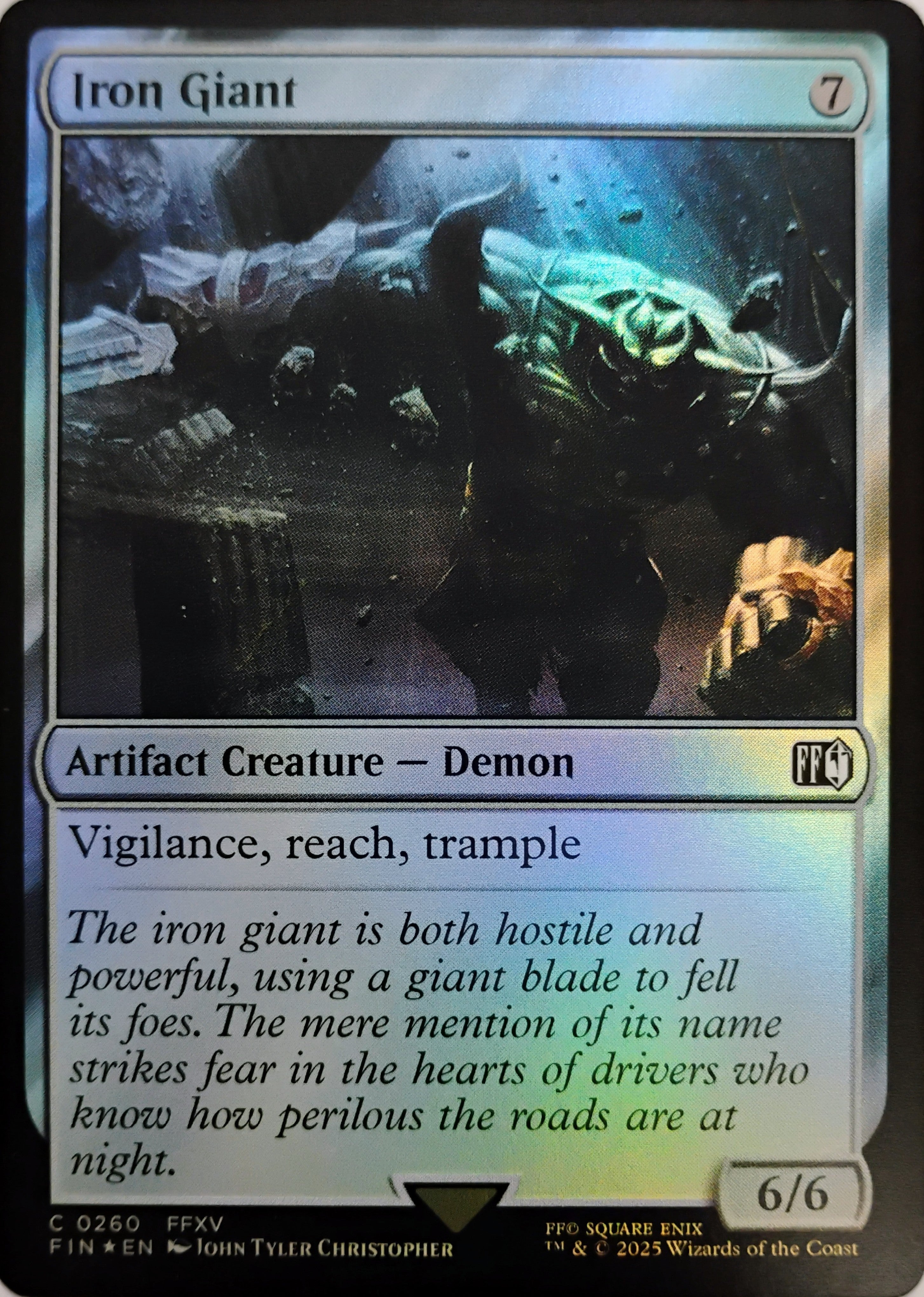 Magic Iron Giant 0260 Foil