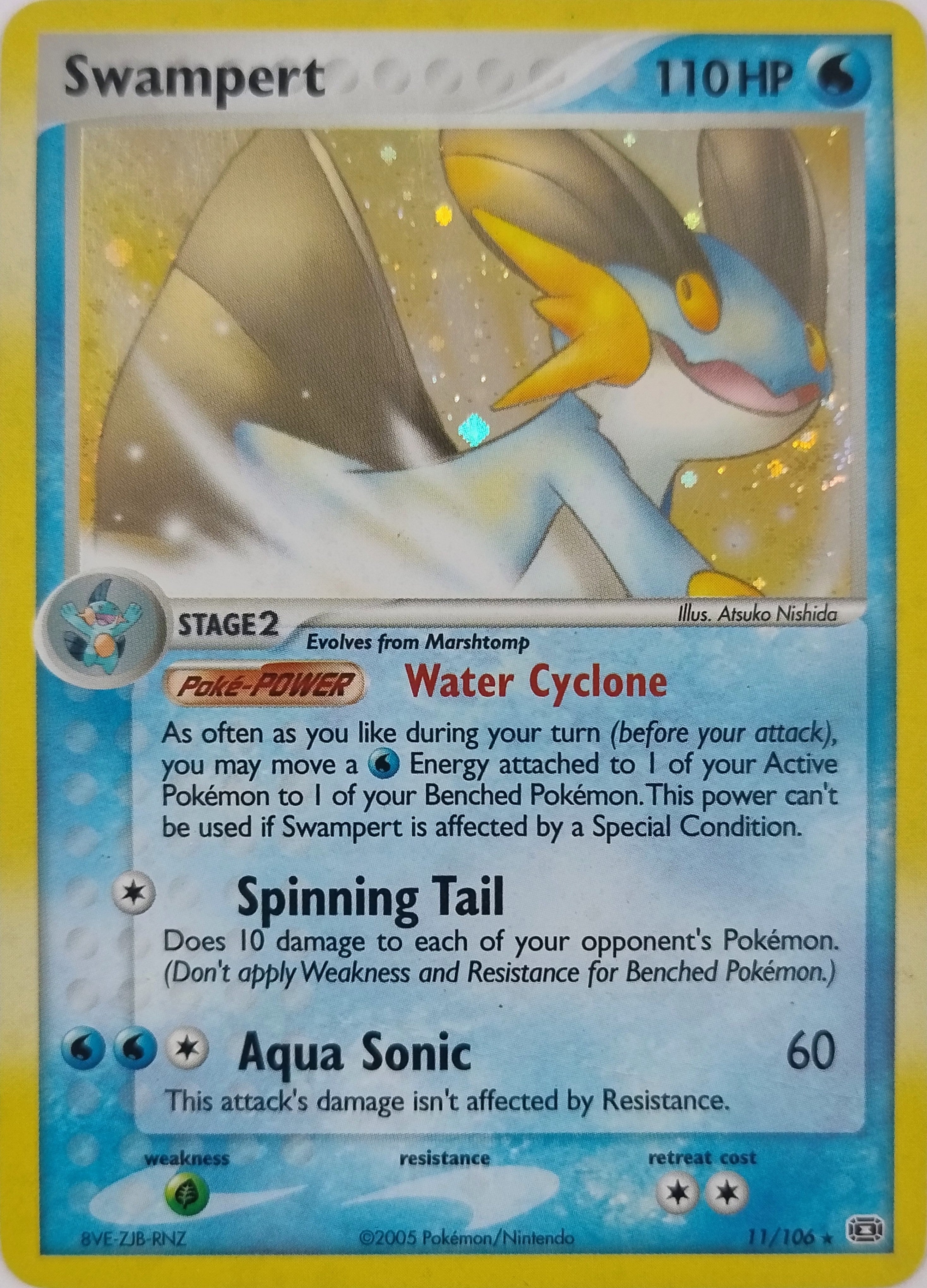 Pokémon Tcg Swampert 11/106