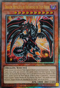 Yugioh! Dragón Metálico De Oscuridad De Ojos Rojos Ra03-sp212 1st Ed Quarter Century