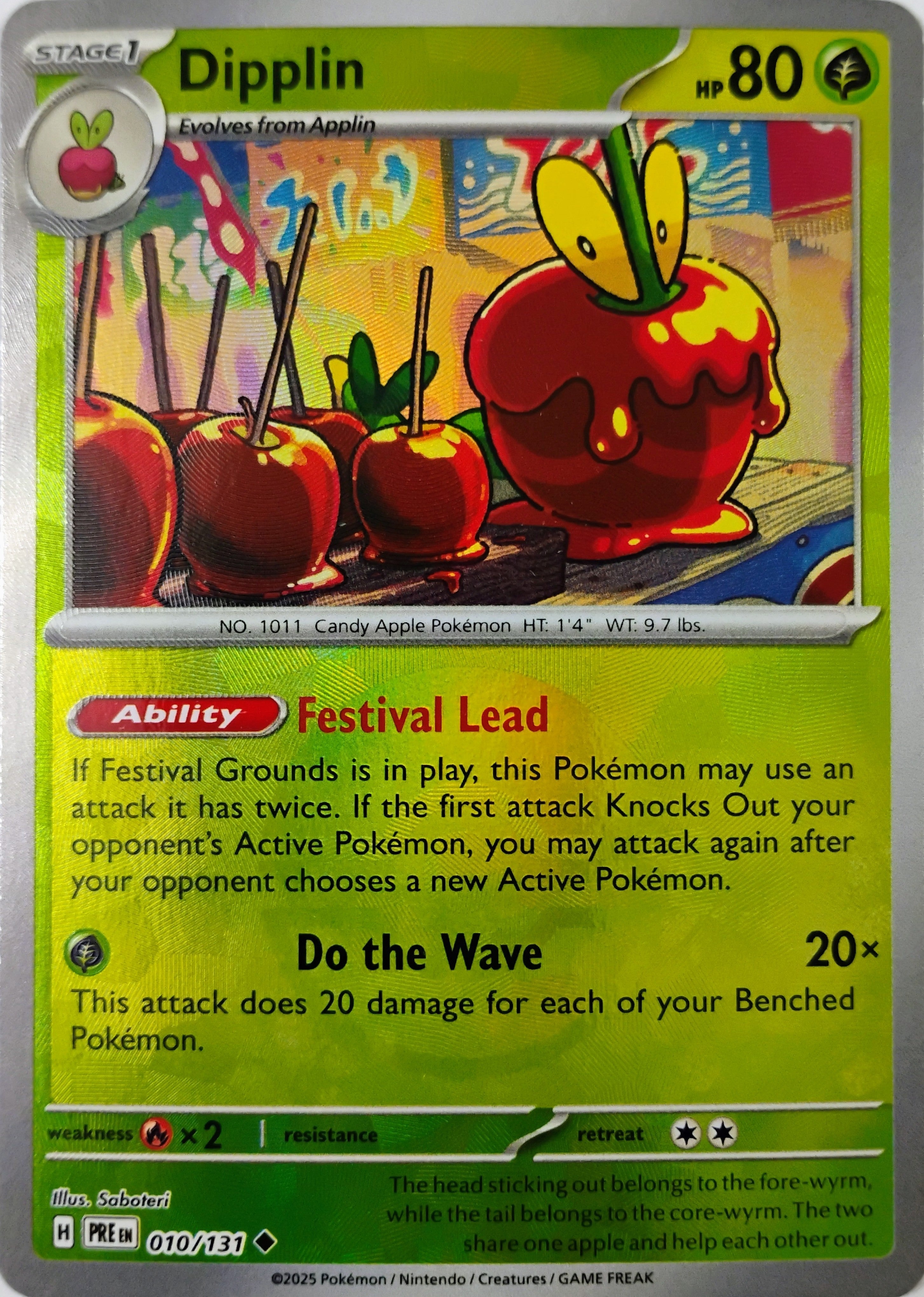 Pokémon tcg Dipplin 010/131 (Poke Ball)