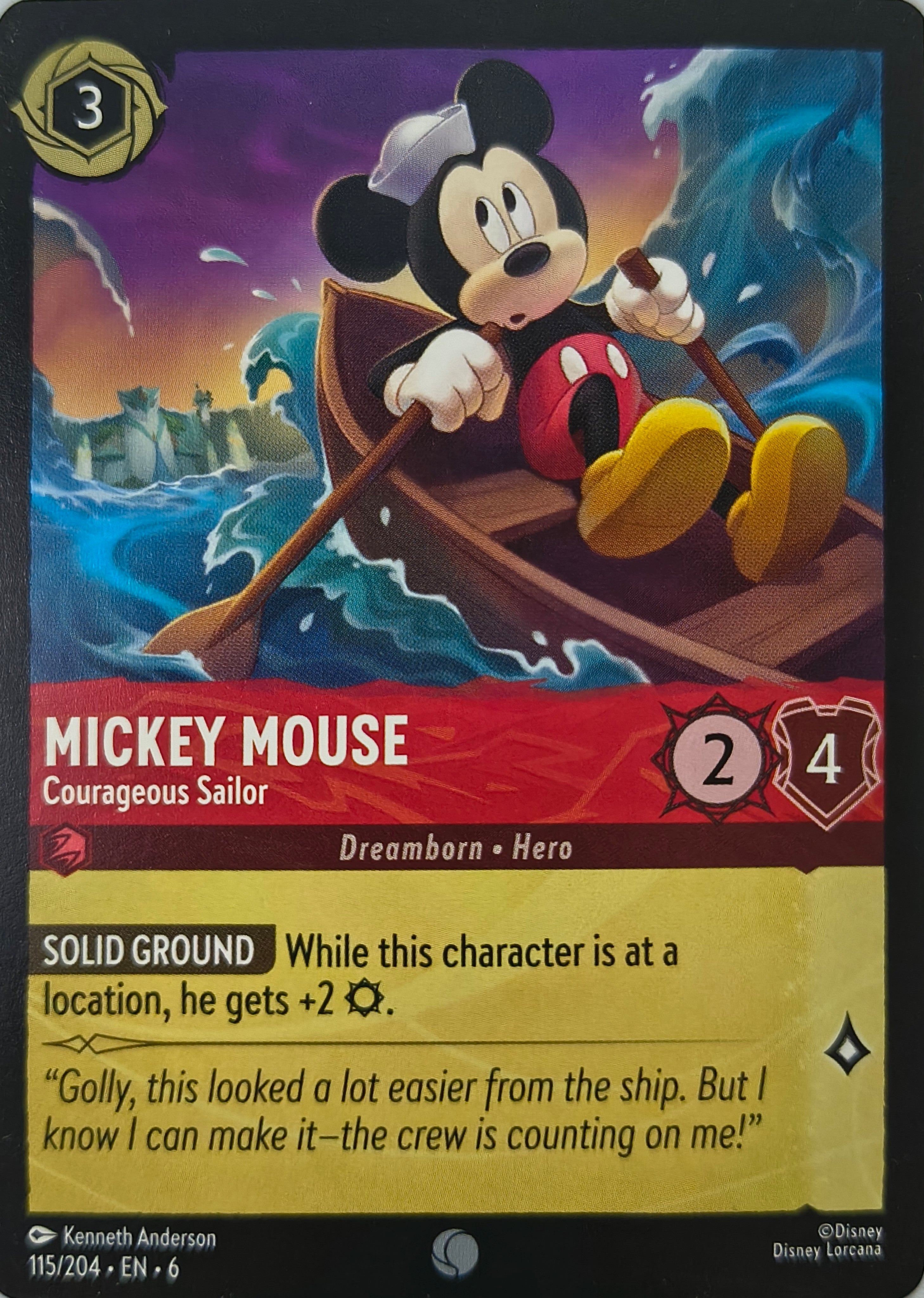 Disney Lorcana Mickey Mouse 115/204