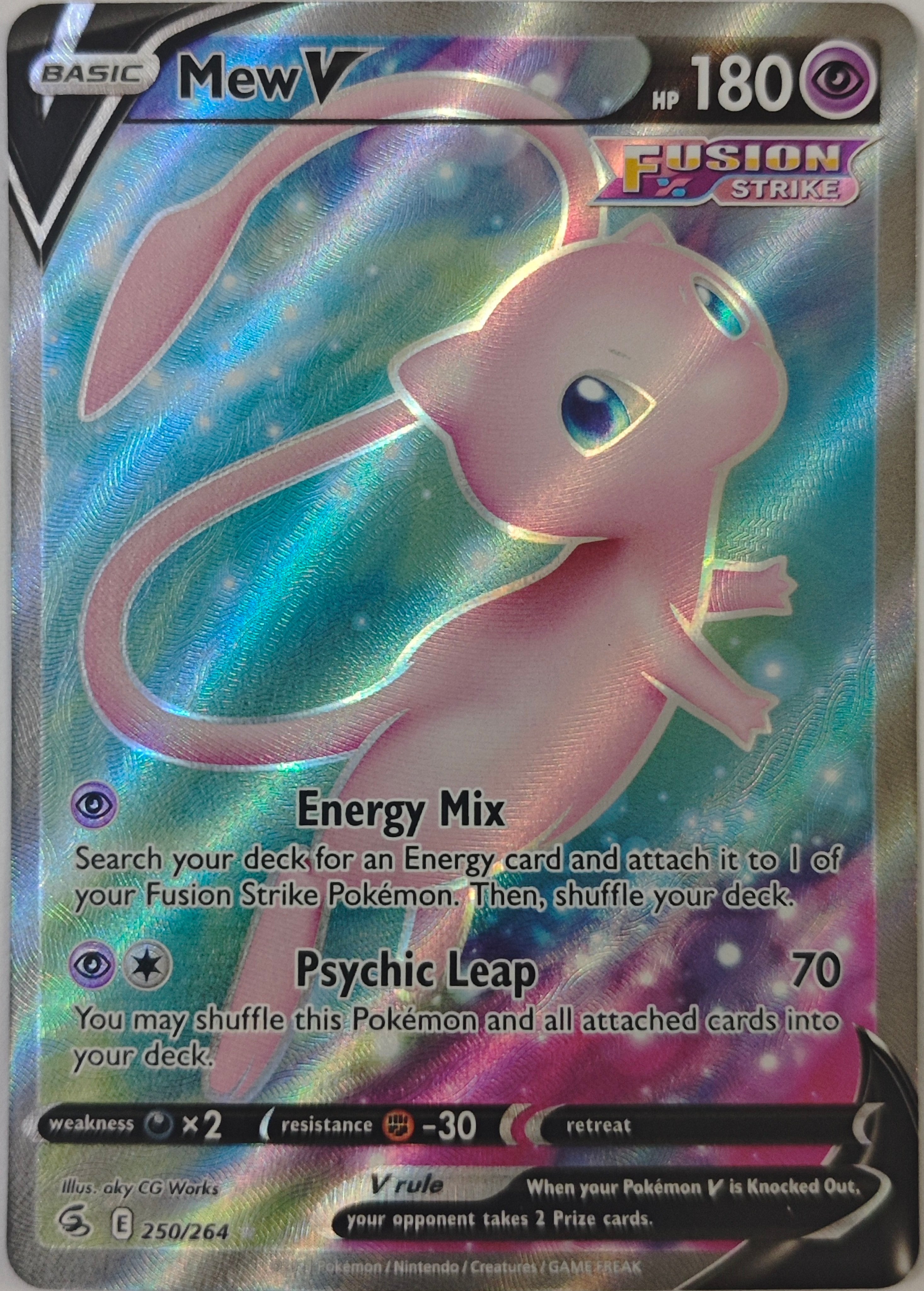 Pokémon Tcg Mew V 250/264