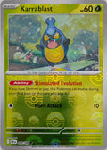 Pokémon tcg Karrablast 009/086 (Pokémon Ball)