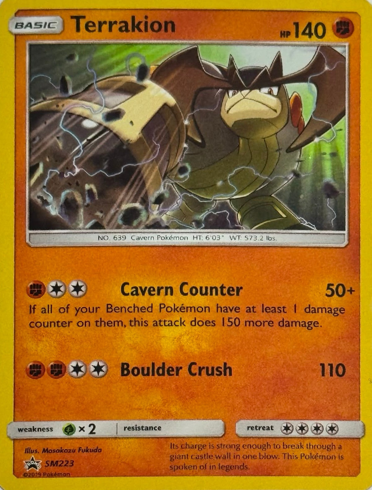 Pokémon Tcg Terrakion SM223 Holo