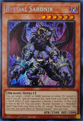 Yugioh! Bystial Saronir Ra05-en023 1st edition Secreta