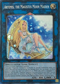 Yugioh! Artemis The Magistus Moon Maiden RA01-EN049 1st Edition Collector