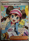 Pokemon tcg Rosa's Encouragement 123/088