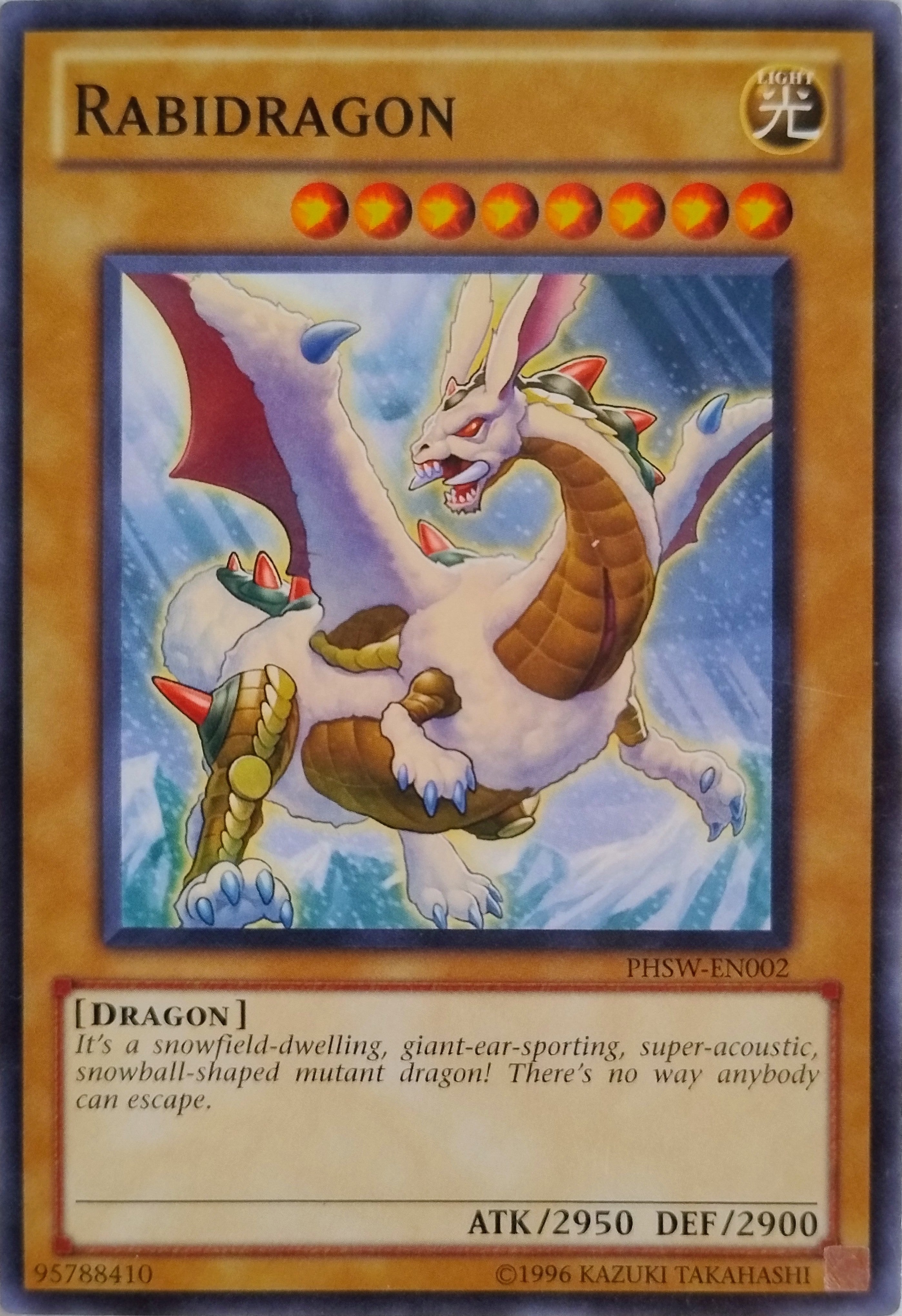Yugioh! Rabidragon Phsw-en002
