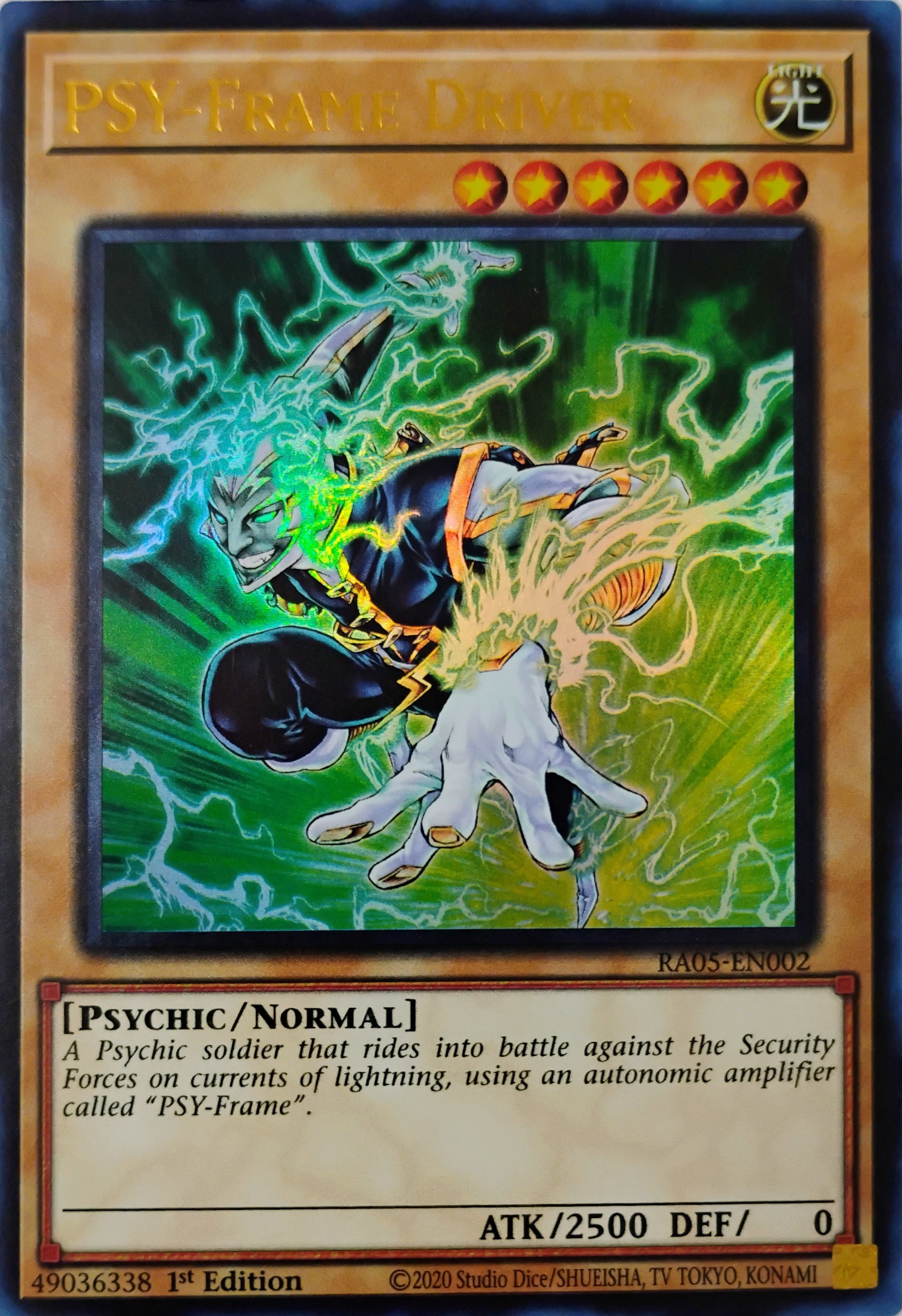 Yugioh! PSY-frame Driver Ra05-en002 Ultra Rare