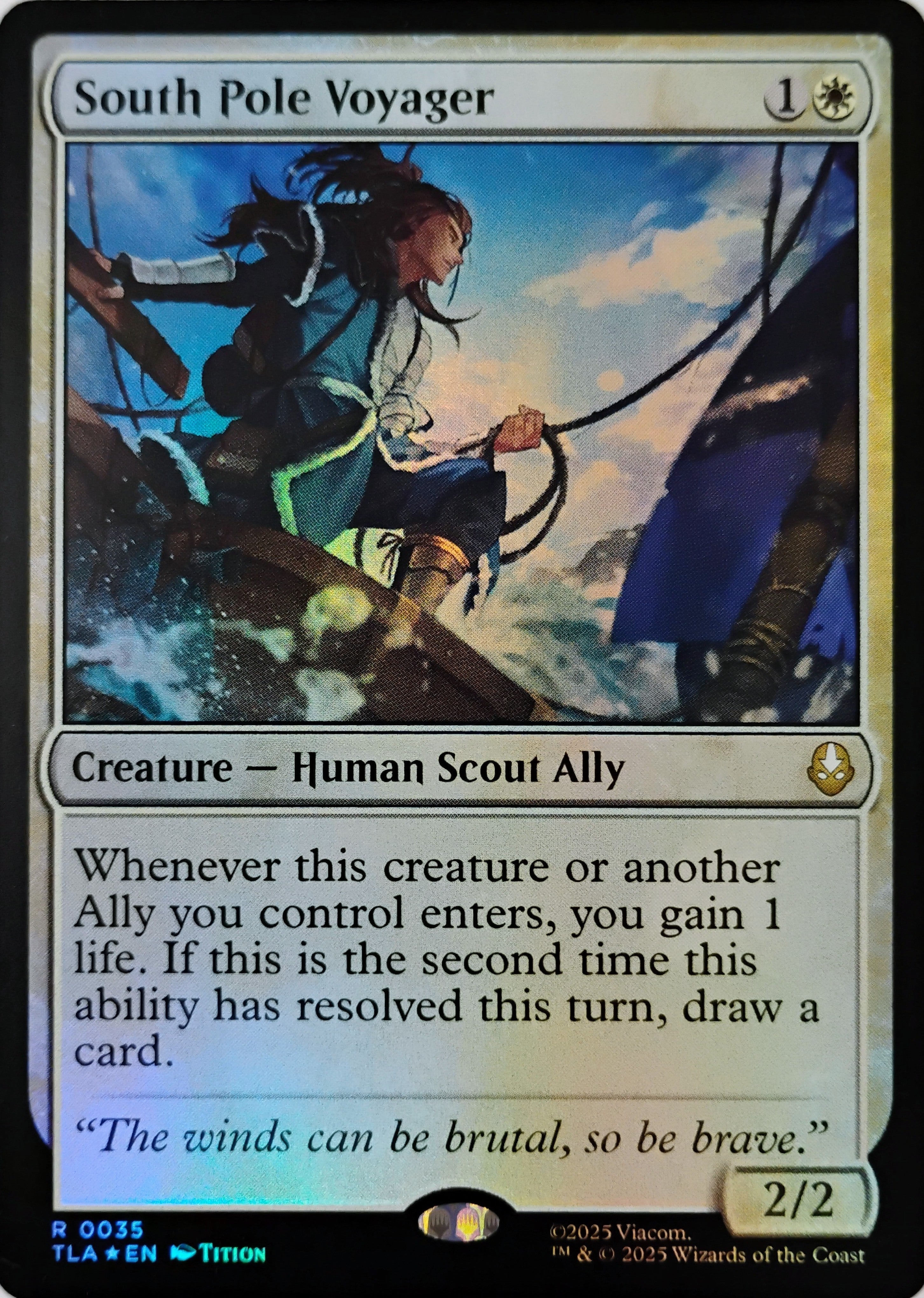 Magic tcg South Pole Voyager 0035 Foil