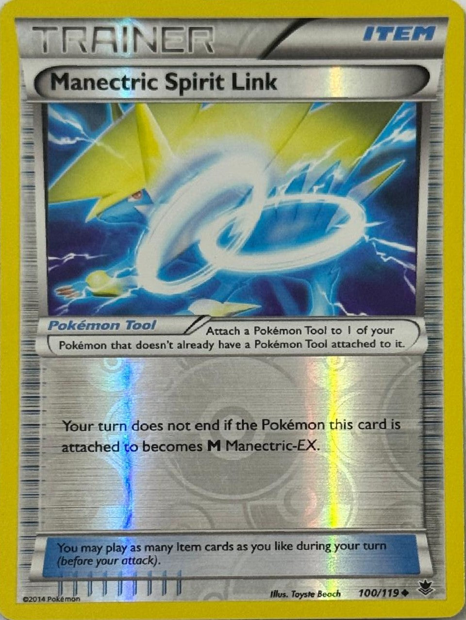 Pokémon Tcg Manectric Spirit Link 100/119 Reverse