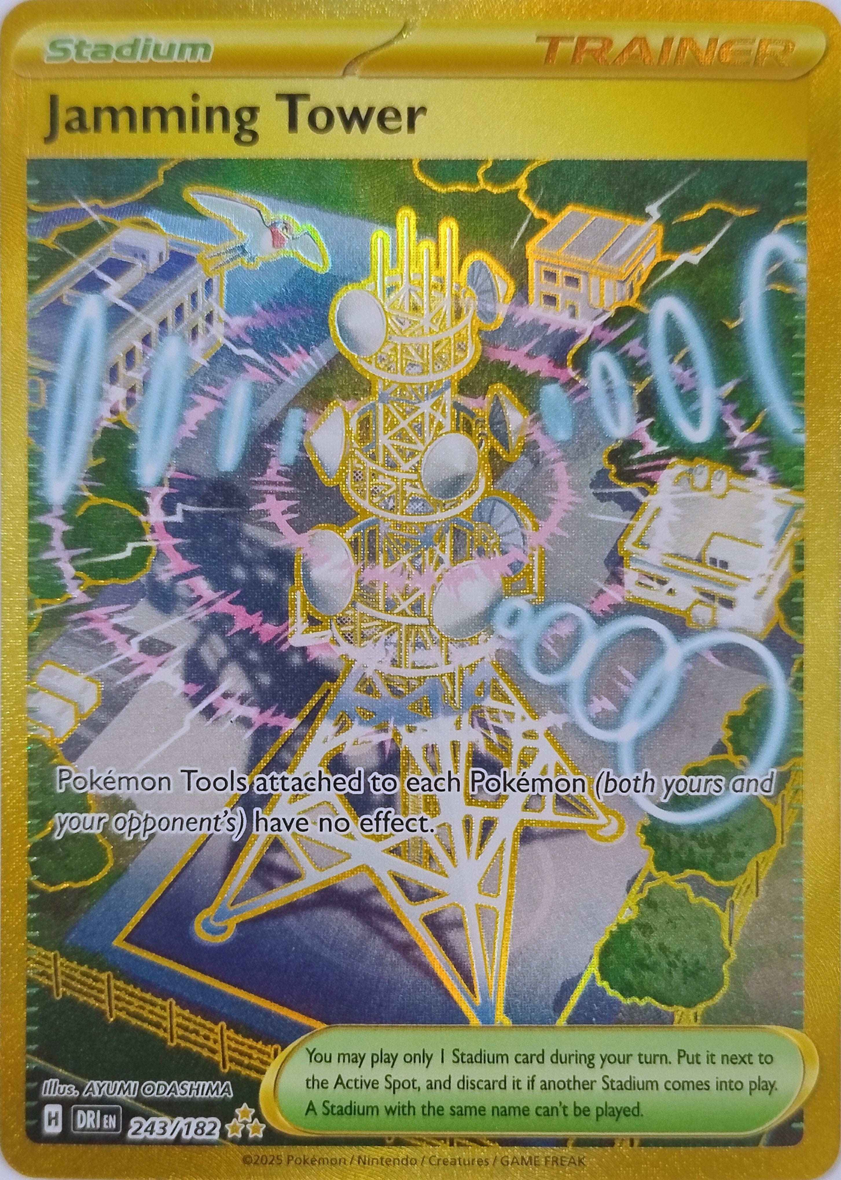 Pokémon Tcg Jamming Tower 243/182