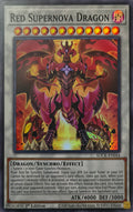 Yugioh! Red Supernova Dragon Sdck-en044 1st Edition Super