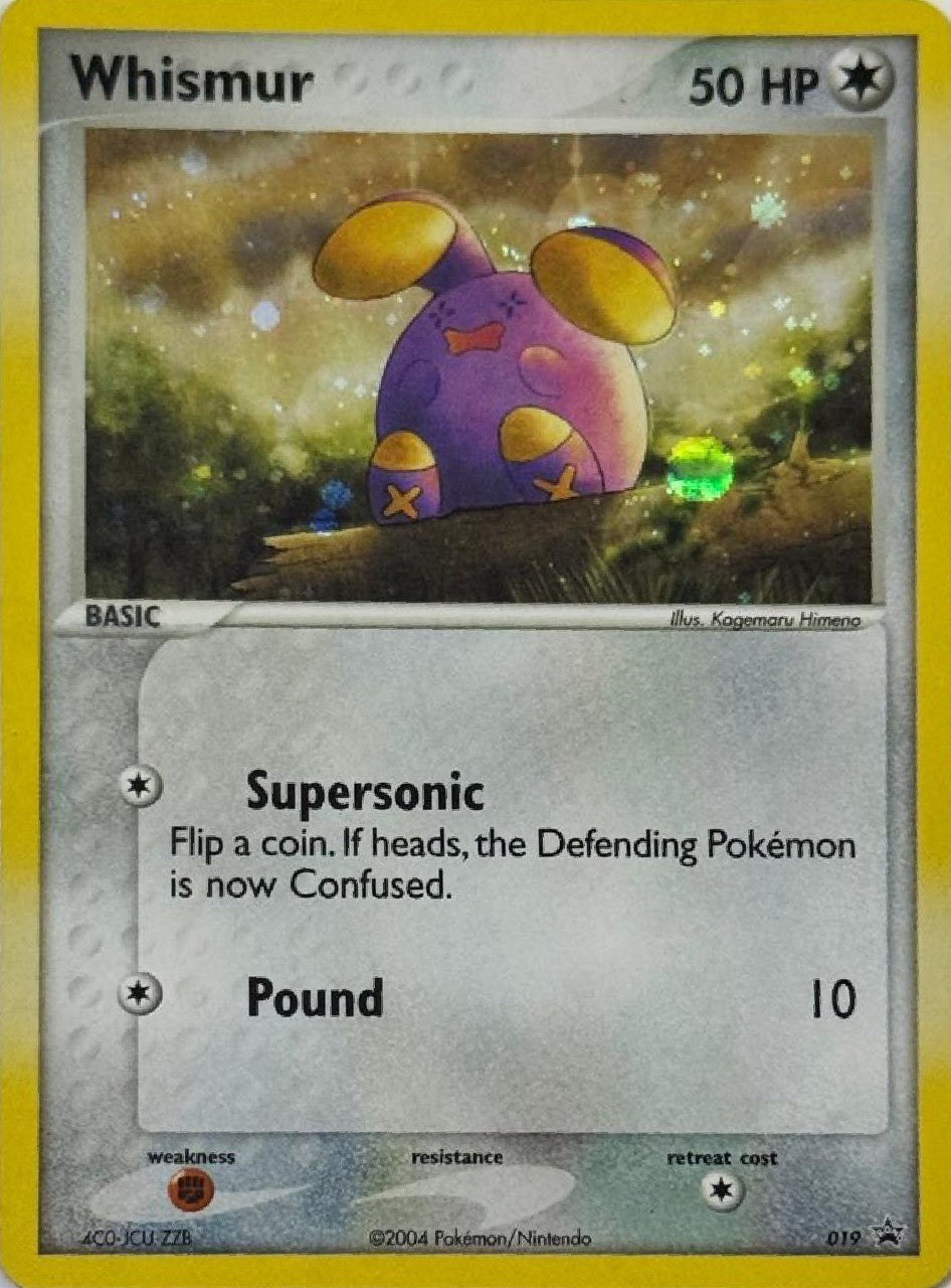 Pokémon Tcg Whismur D19 Holo
