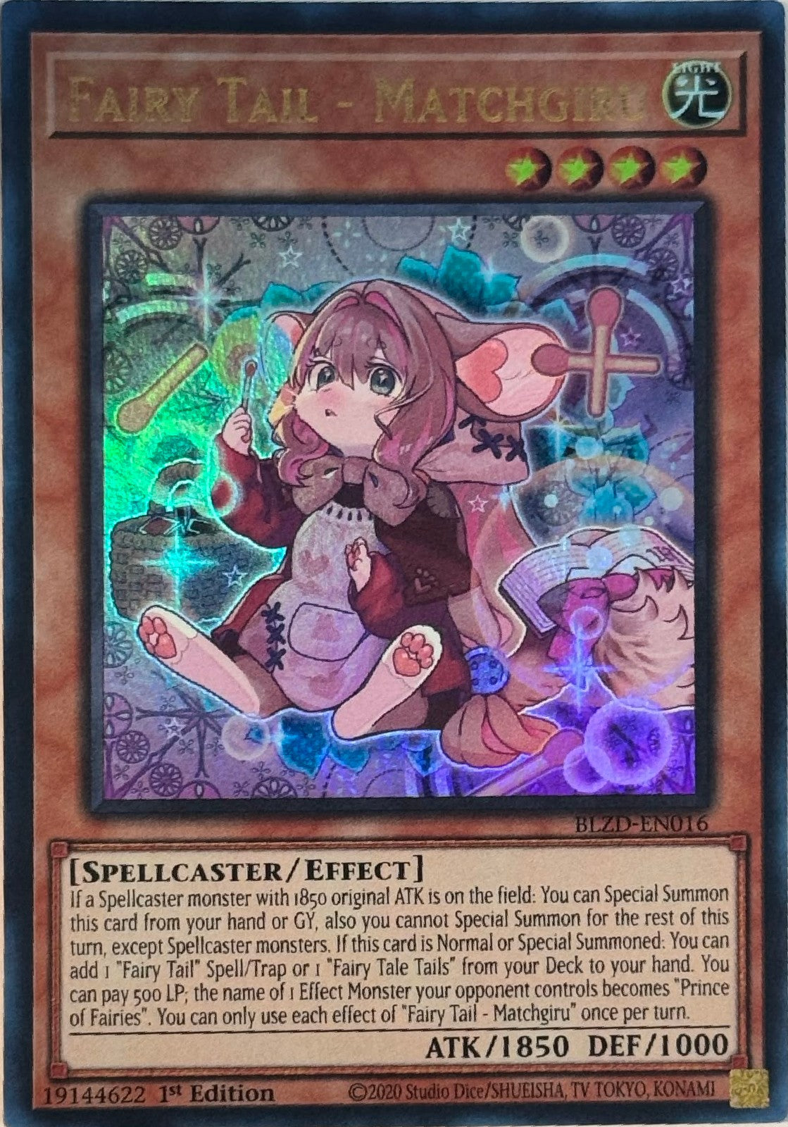 Yugioh! Fairy Tail - Matchgiru BLZD-EN016 Ultra