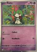Pokemon tcg Ralts 058/132 Cosmo Holo