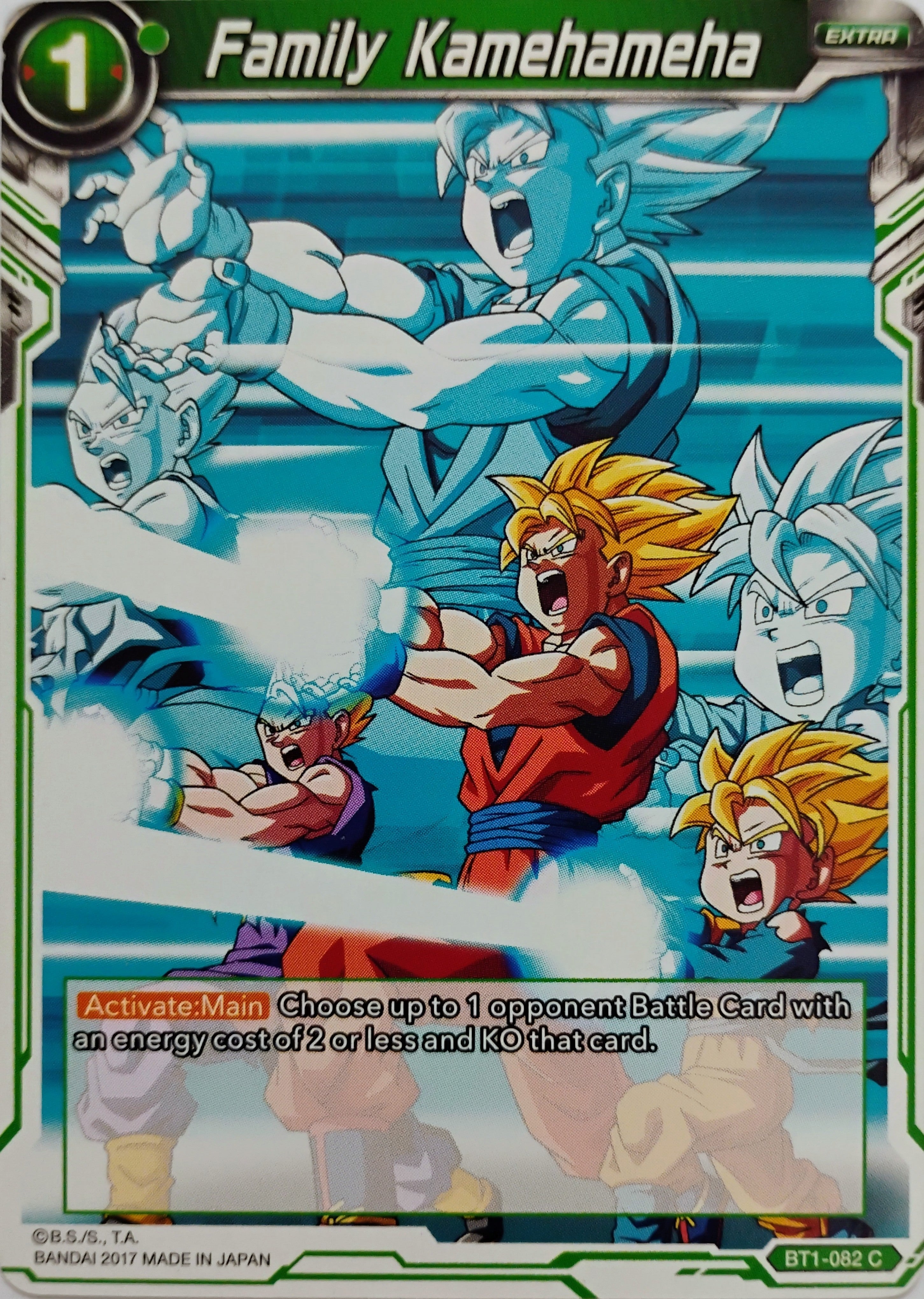 Dragón ball Family Kamehameha Bt1-082