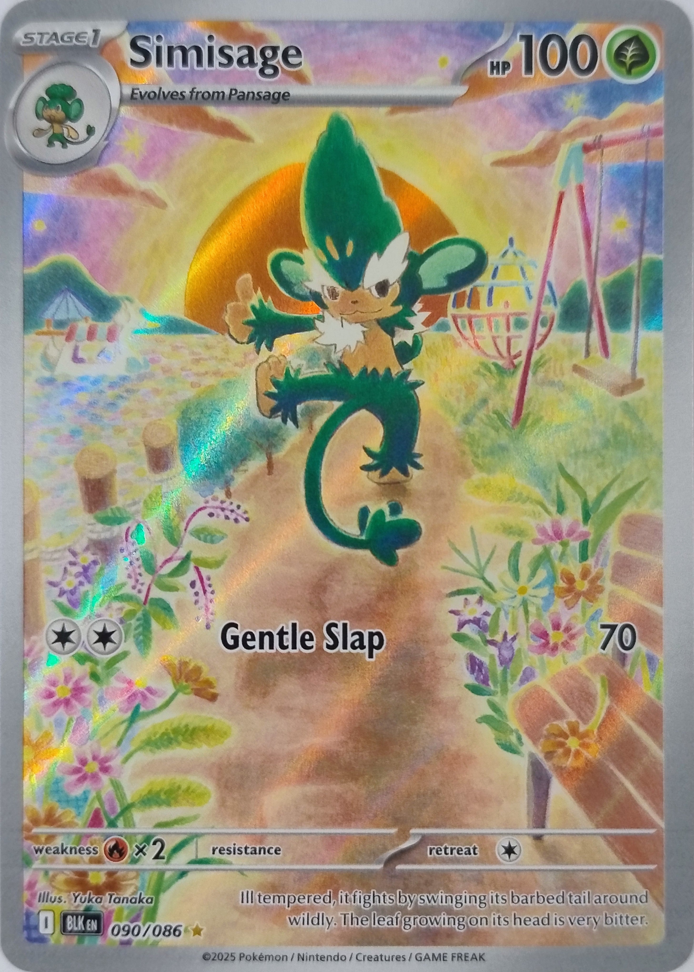 Pokémon Tcg Simisage 090/086