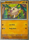 Pokémon Tcg Mankey 106/193 Holo Cosmo