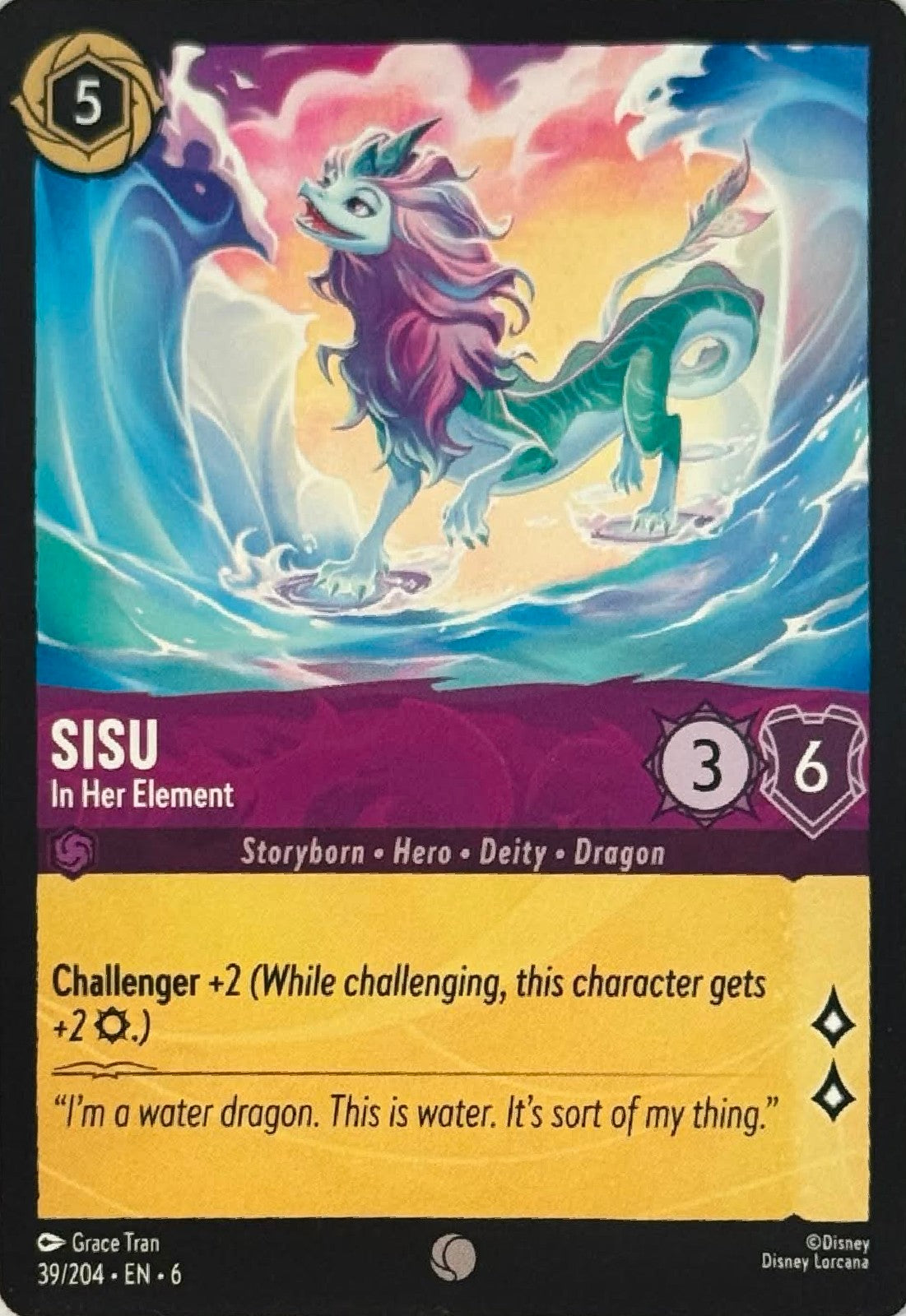 Disney Lorcana Sisu 39/204