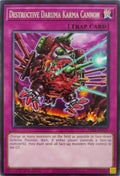 Yugioh! Destructive Daruma Karma Cannon Phre-en030 1st Edition Rara