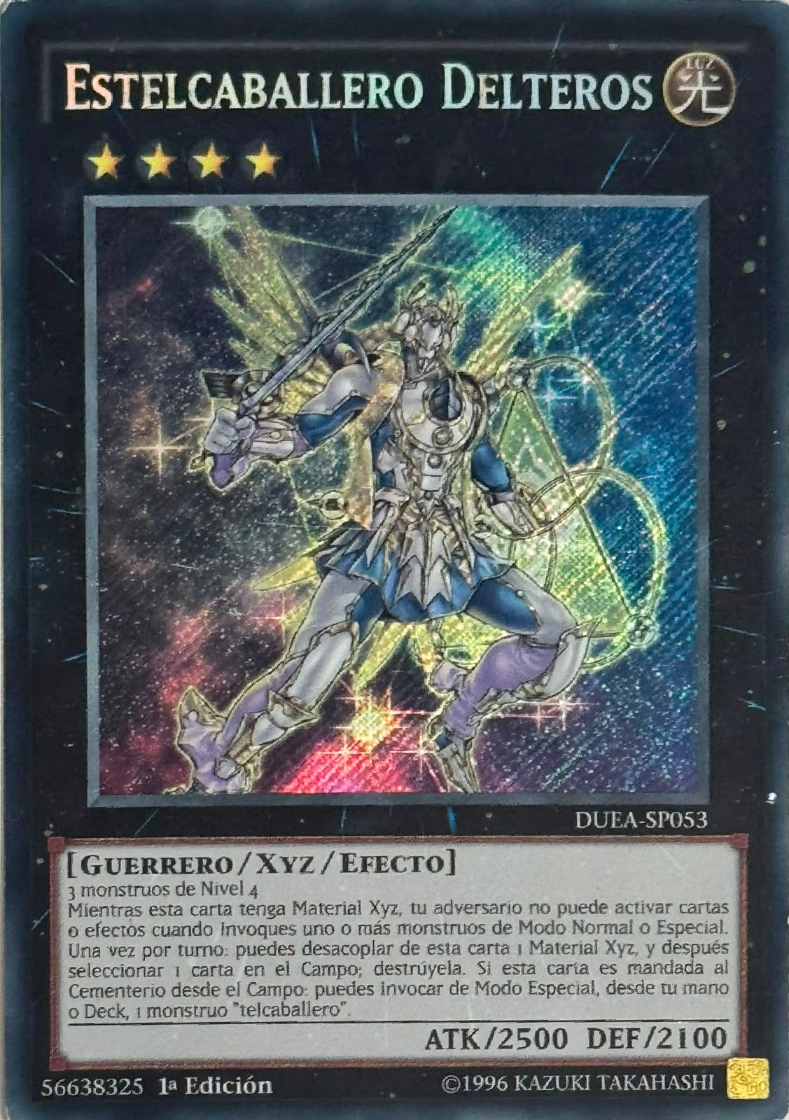 Yugioh! Estelcaballero Delteros DUEA-SP053 1a Edición Secret