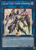Yugioh! Allied Code Talker aIgnister ALIN-EN051 1st Edition Secret