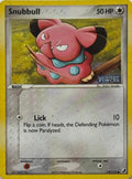 Pokémon Tcg Snubbull 74/115 Holo (Unseen Forces)