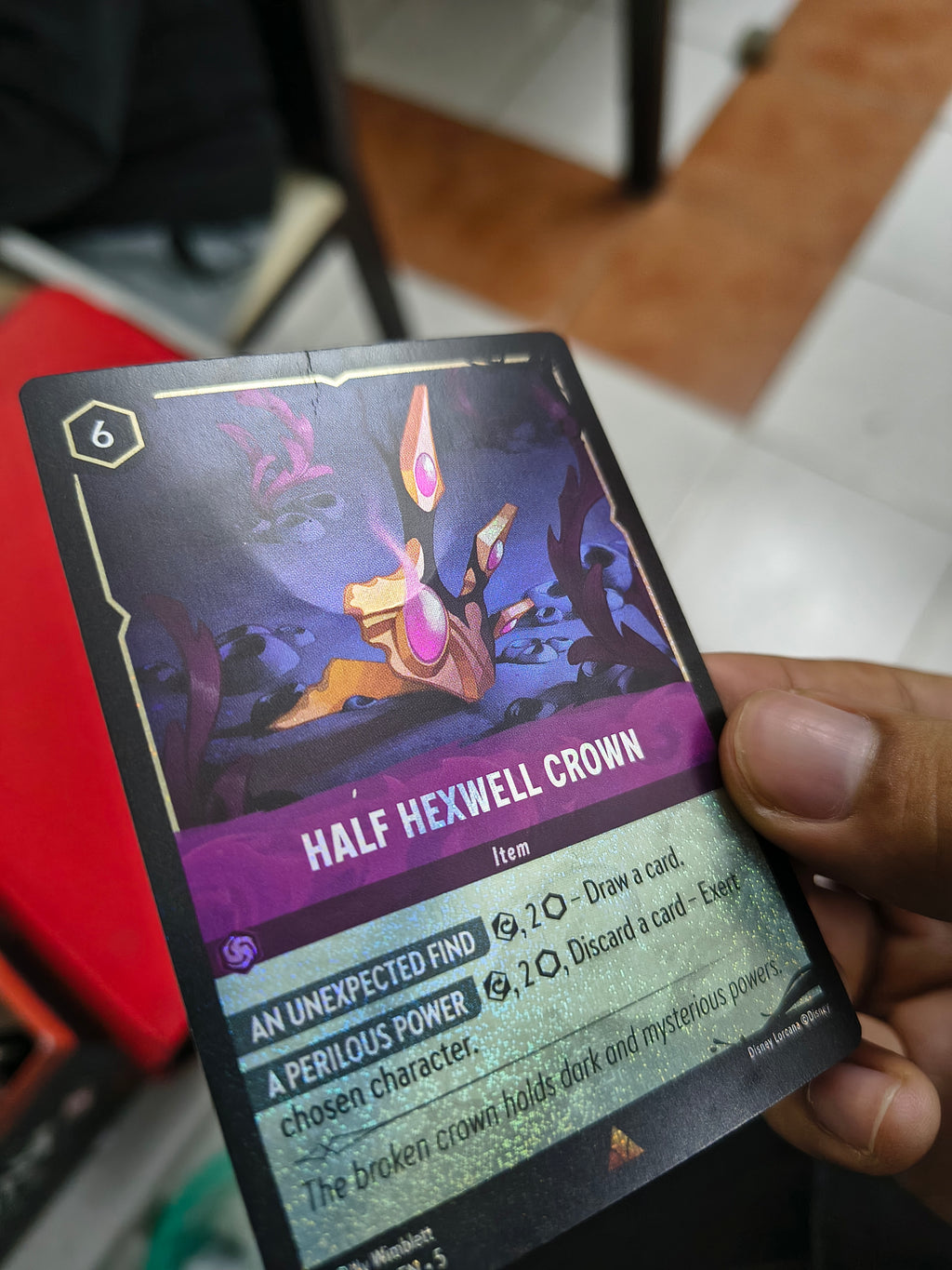 Disney Lorcana Half Hexwell Crown 223/204 (DMG) Foil