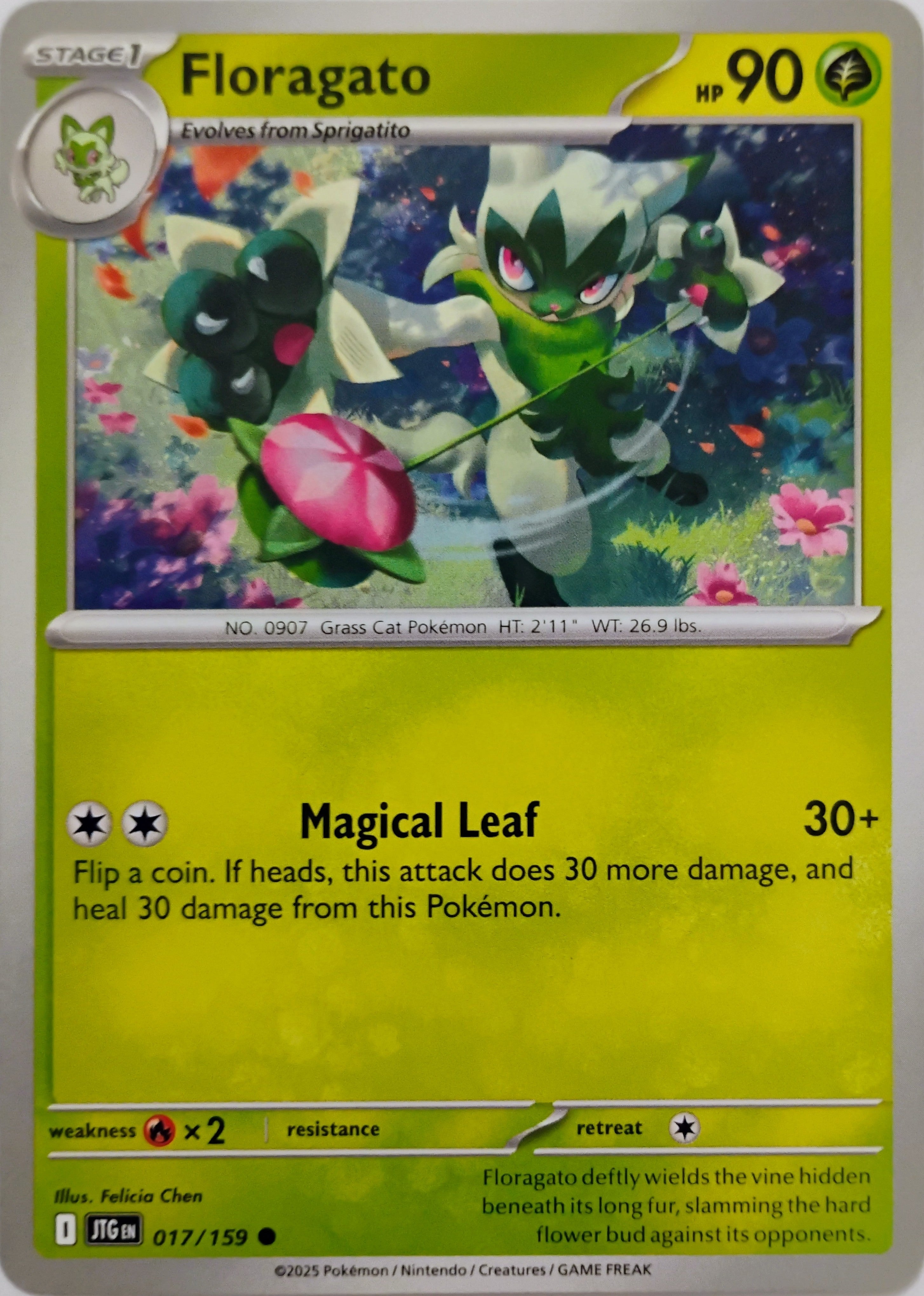 Pokémon tcg Floragato 017/159