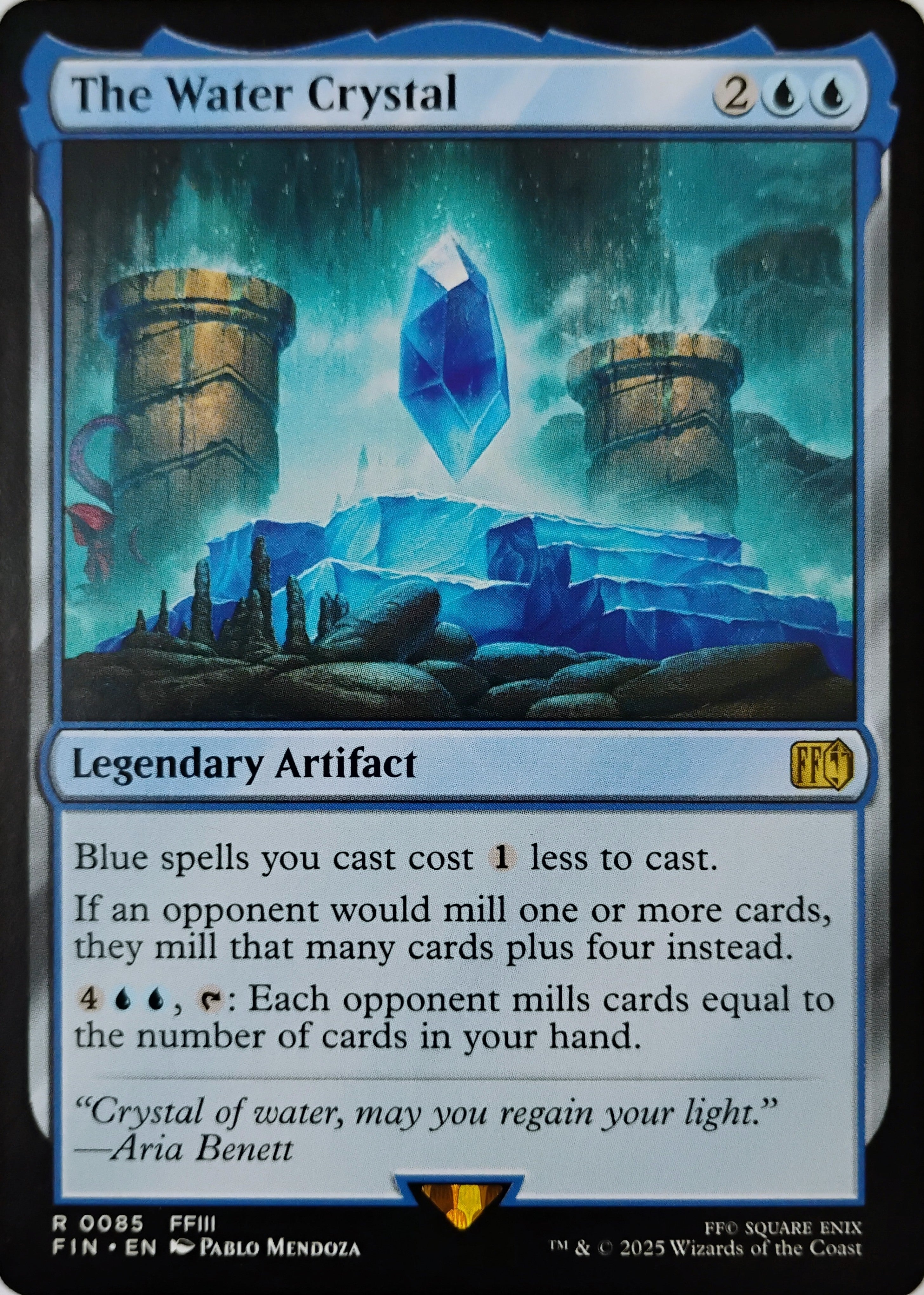 Magic tcg The water Crystal 0085 Rare