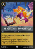 Disney Lorcana He Hurled Thunderbolt 197/204
