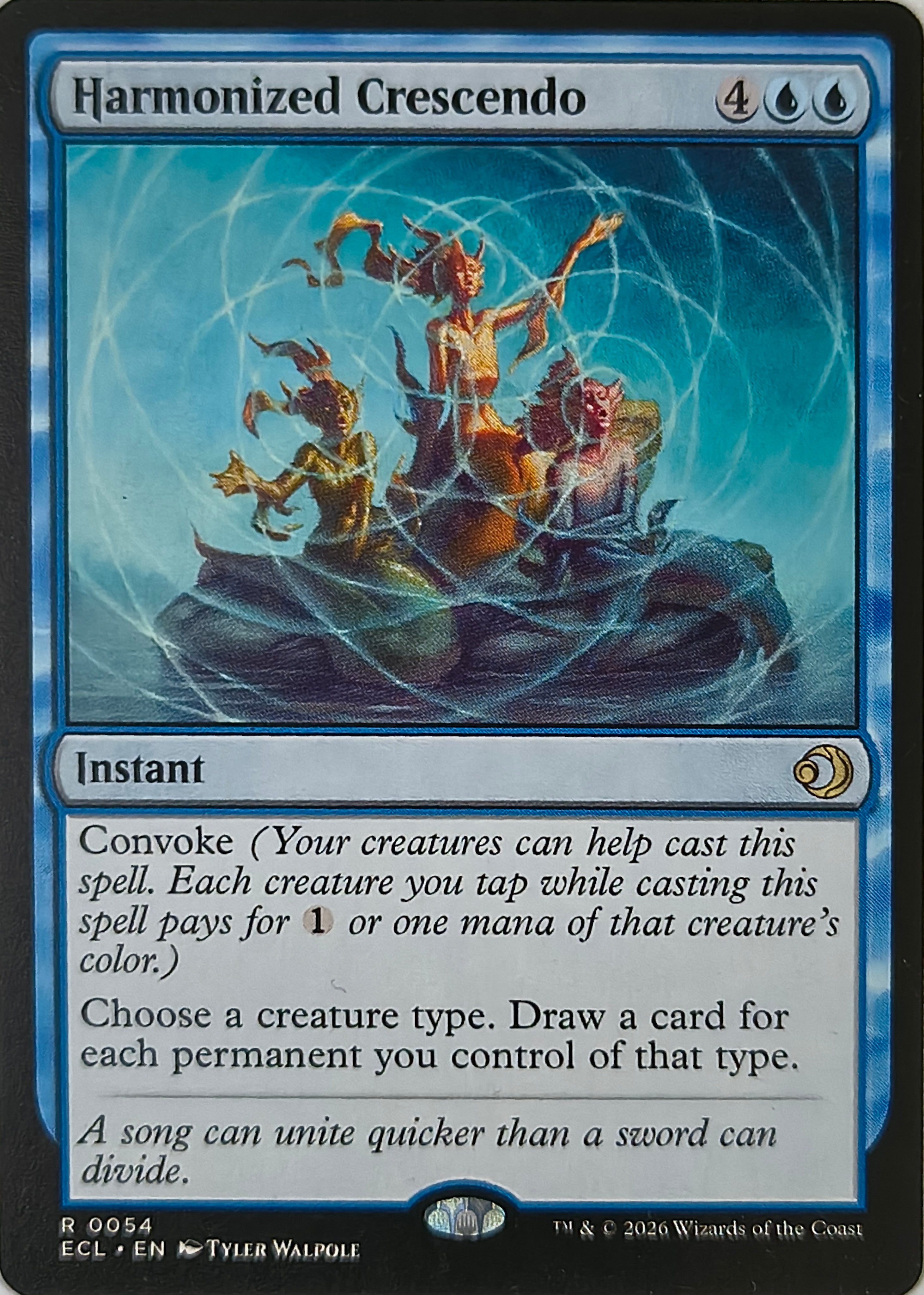 Magic tcg Harmonized Crescendo 0054 Rare