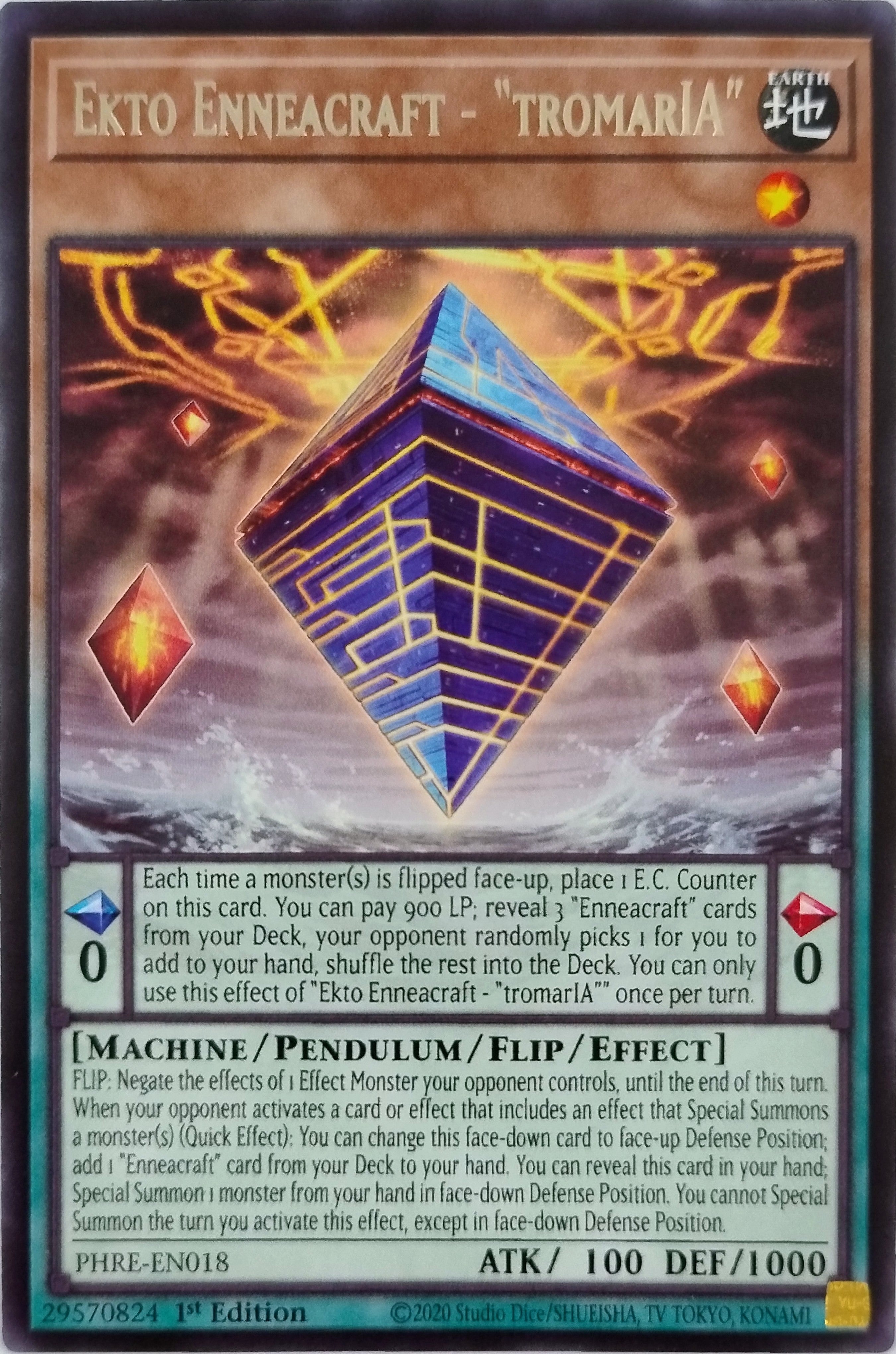 Ekto Enneacraft - "TromarIA" Phre-en018 1st Edition Rara