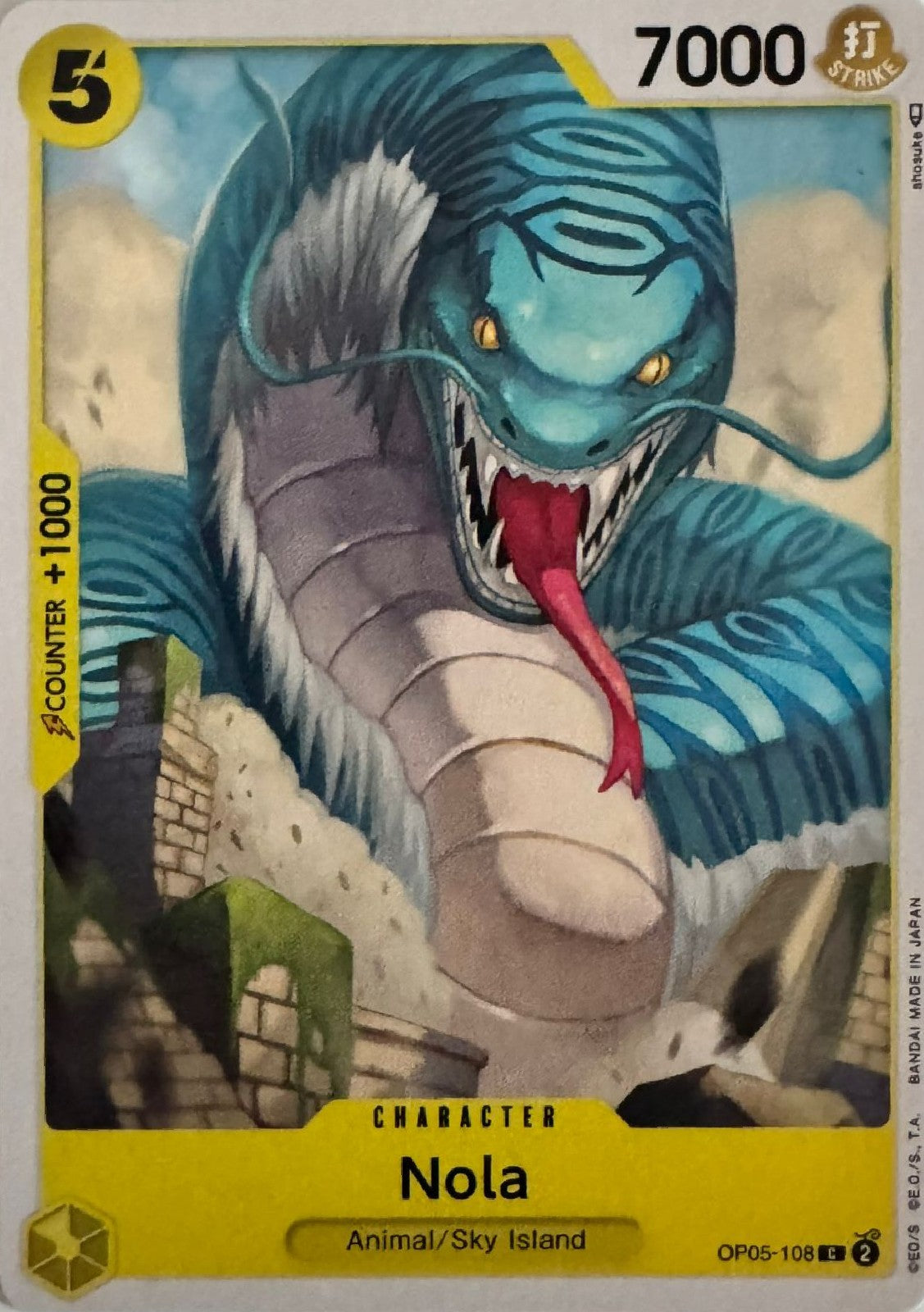 One Piece Tcg Nola OP05-108