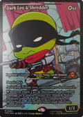 Magic tcg Dark Leo & Shredder 0289 (Showcase)